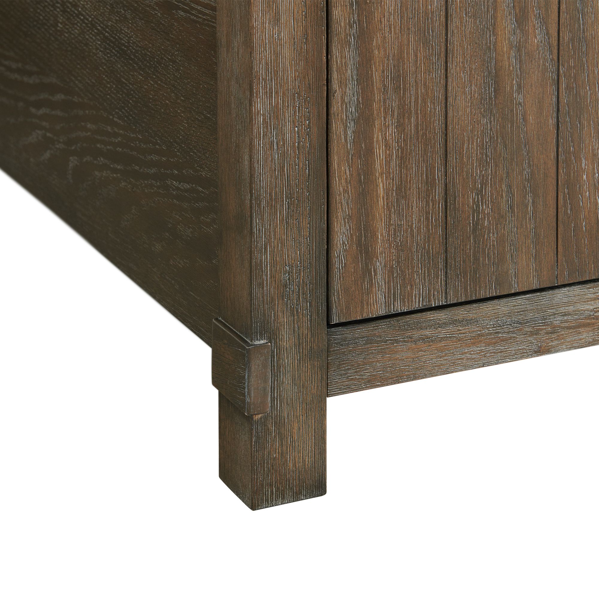 Model: SC370KB5PC | Elements Scott King Platform Storage 5PC Bedroom Set