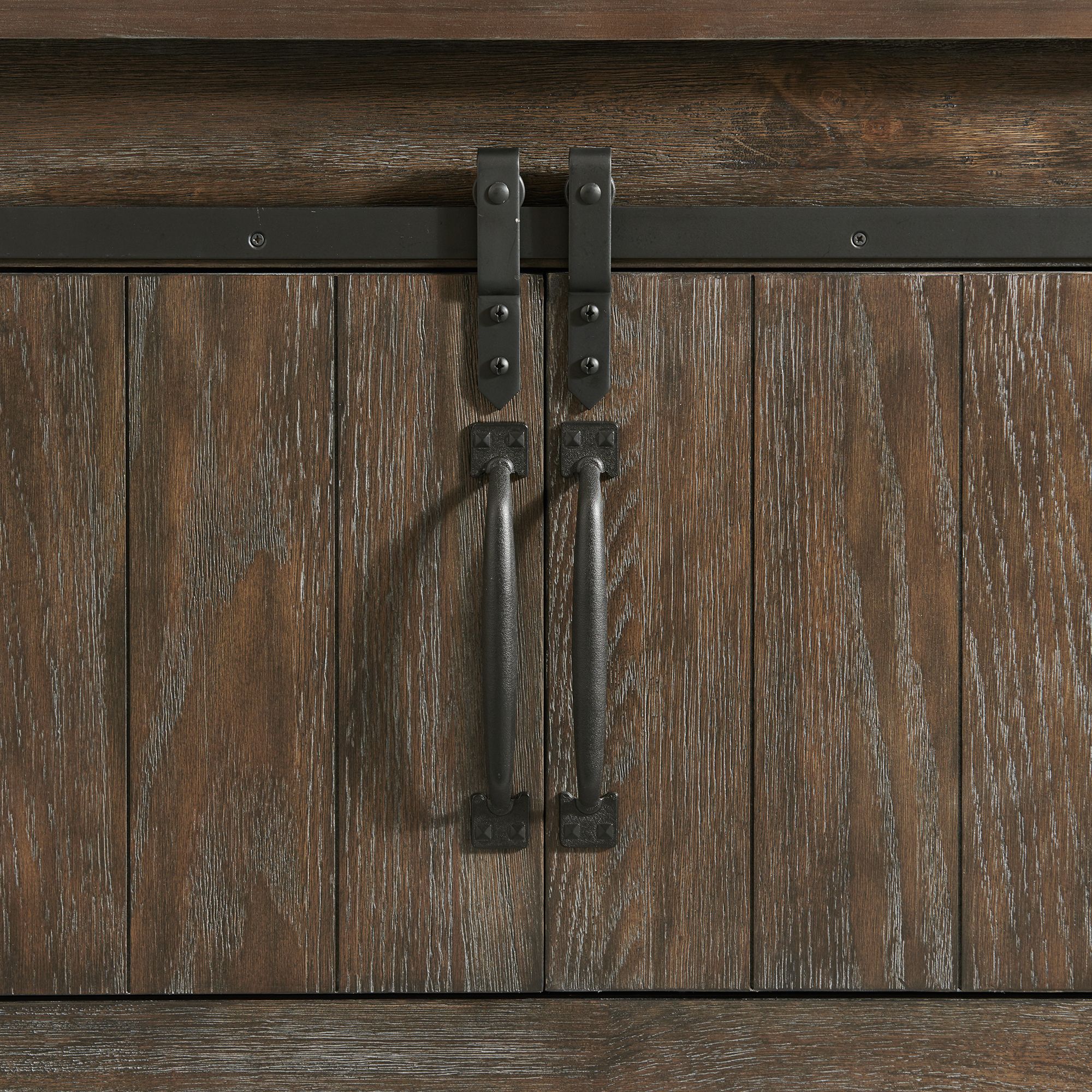 Model: SC370KB5PC | Elements Scott King Platform Storage 5PC Bedroom Set