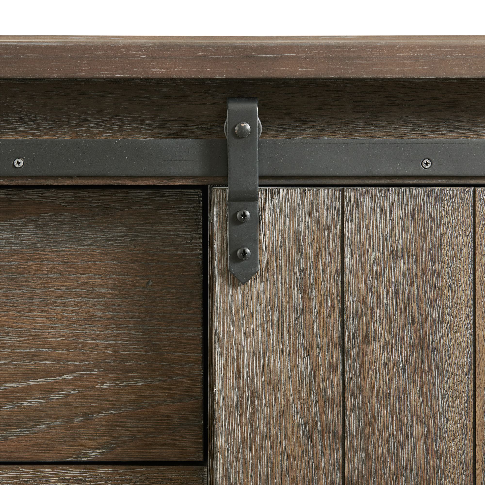 Model: SC370KB5PC | Elements Scott King Platform Storage 5PC Bedroom Set