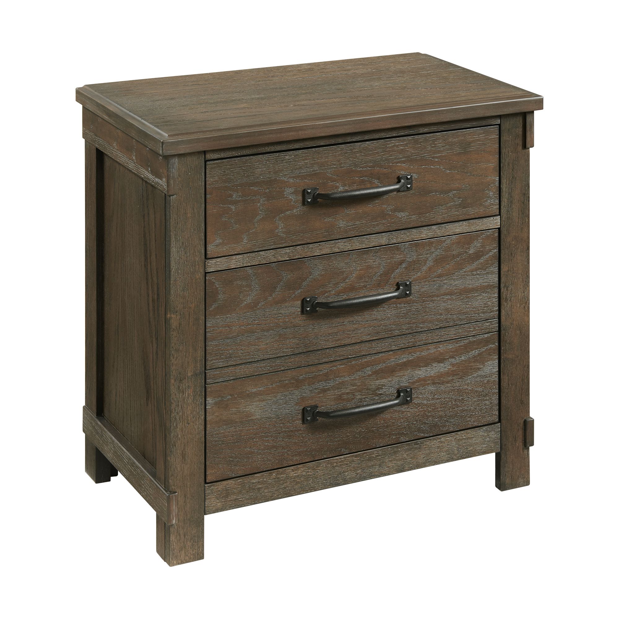 Model: SC370KB6PC | Elements Scott King Platform Storage 6PC Bedroom Set