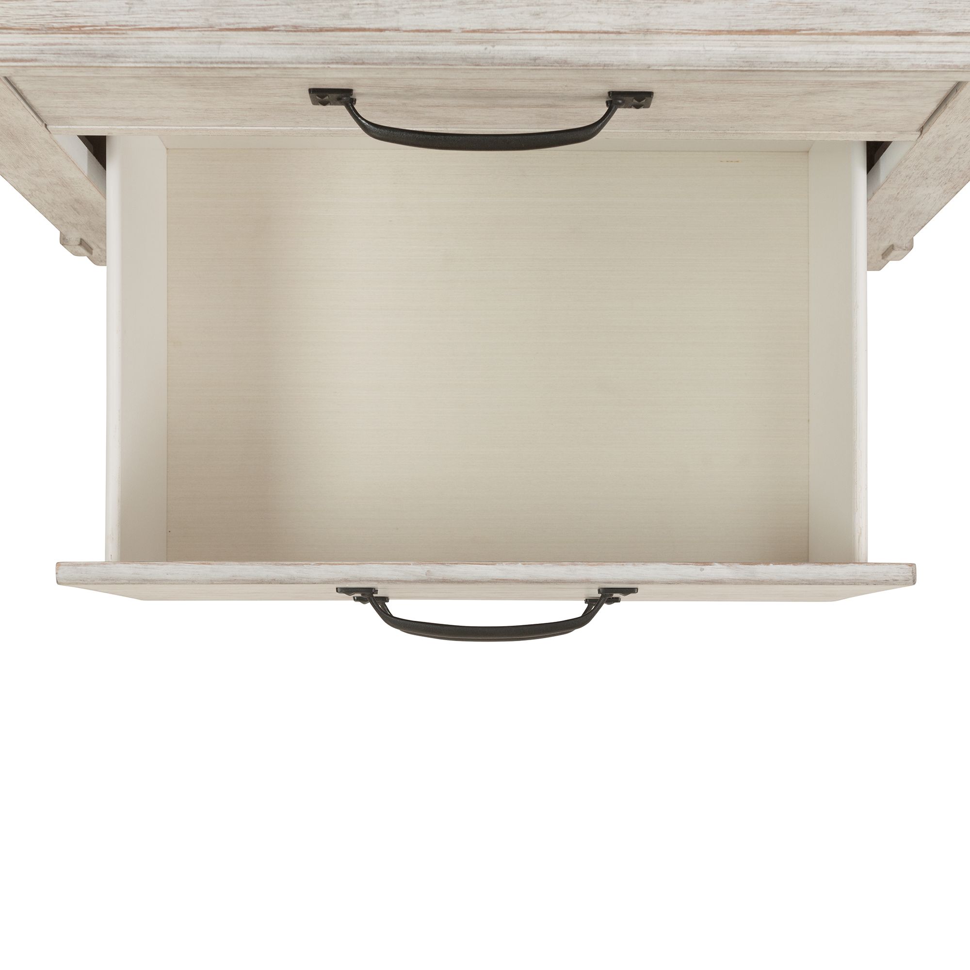 Model: SC600NS | Elements Scott Nightstand W/USB White Finish