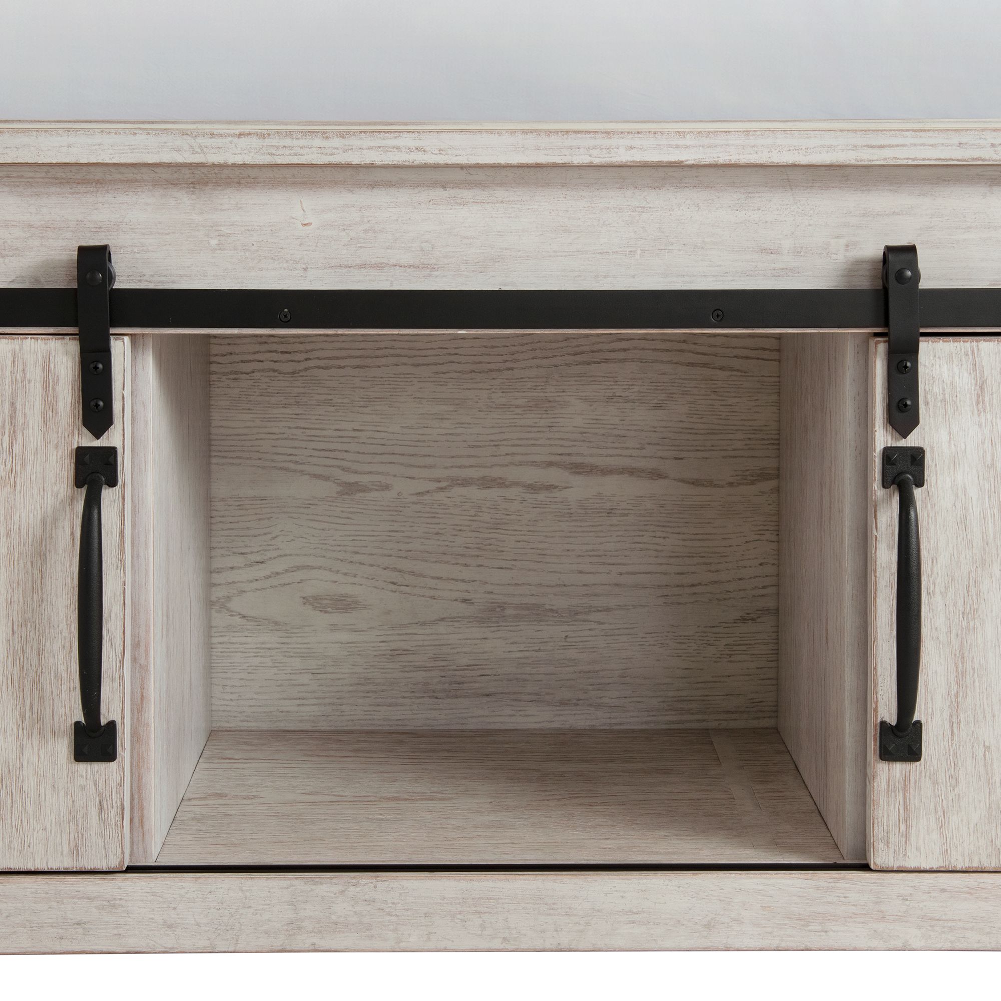 Model: SC670KB5PC | Elements Scott King Platform Storage 5PC Bedroom Set