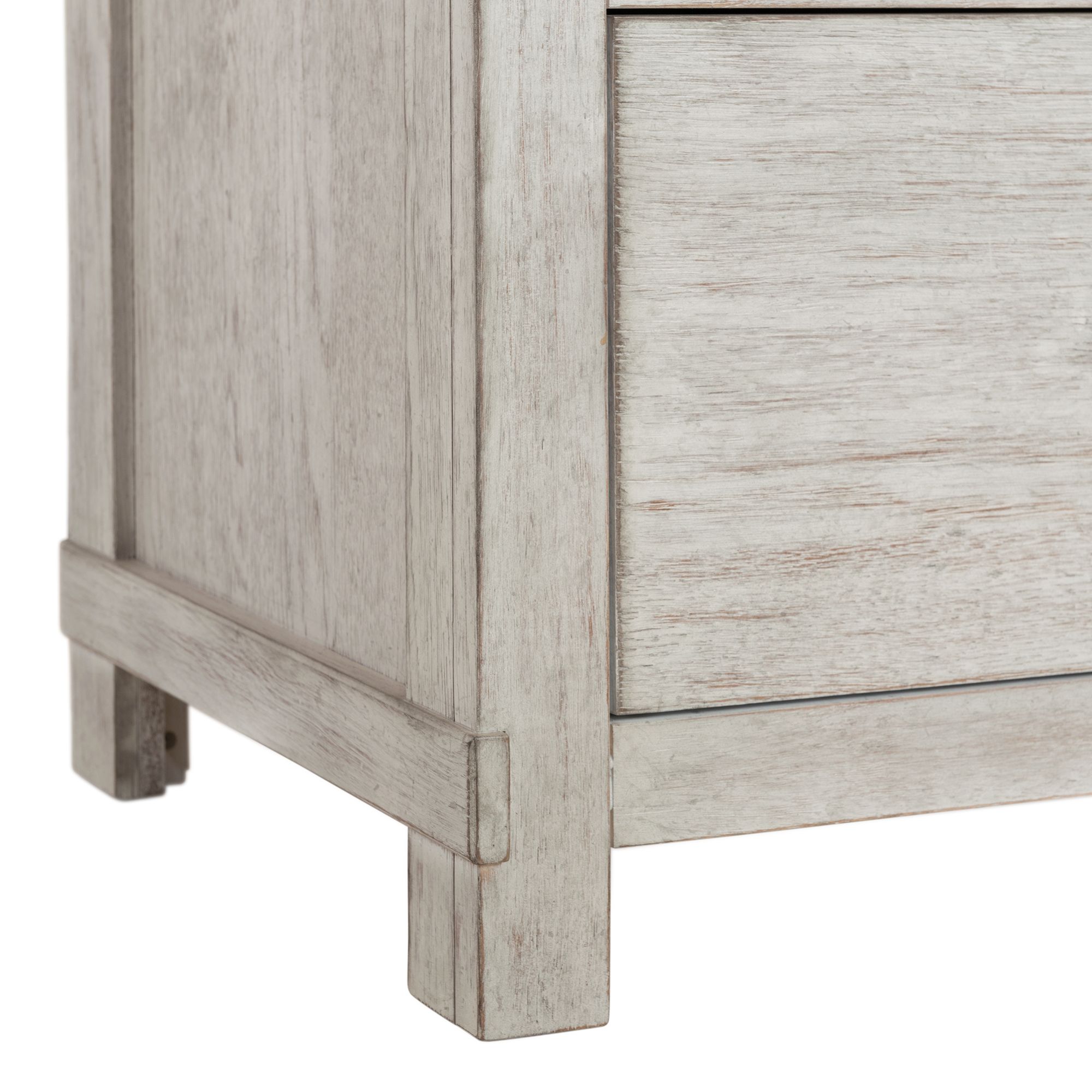Model: SC670KB6PC | Elements Scott King Platform Storage 6PC Bedroom Set