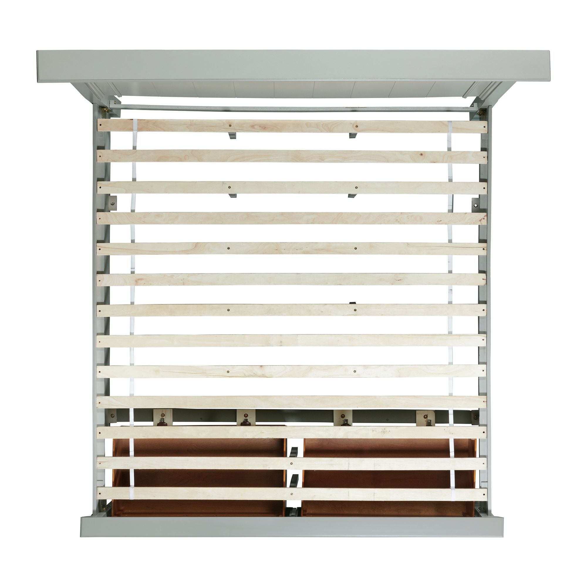 Model: SR350KB3PC | Elements Slater King Platform Storage 3PC Bedroom Set in Grey