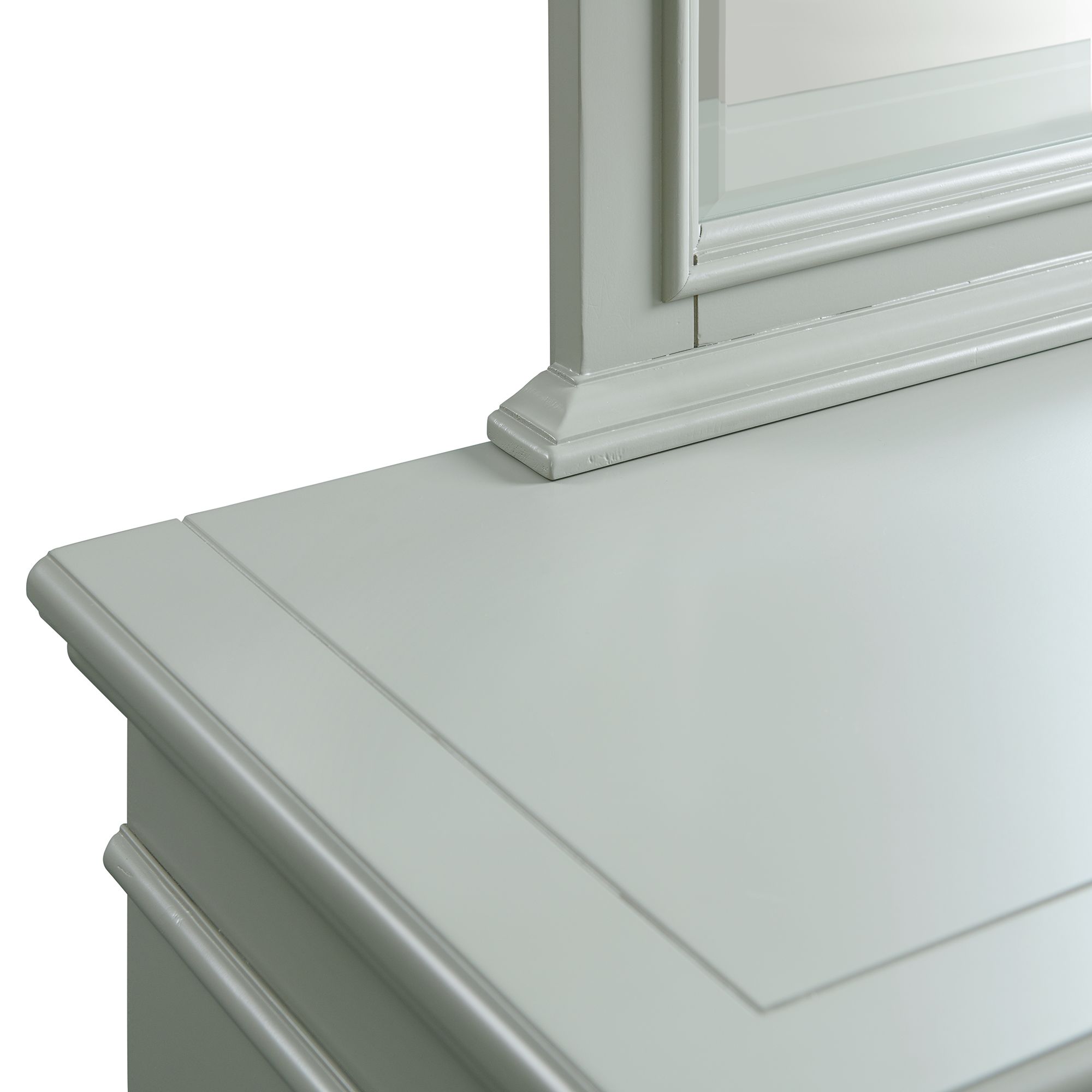 Model: SR350KB5PC | Elements Slater King Platform Storage 5PC Bedroom Set in Grey