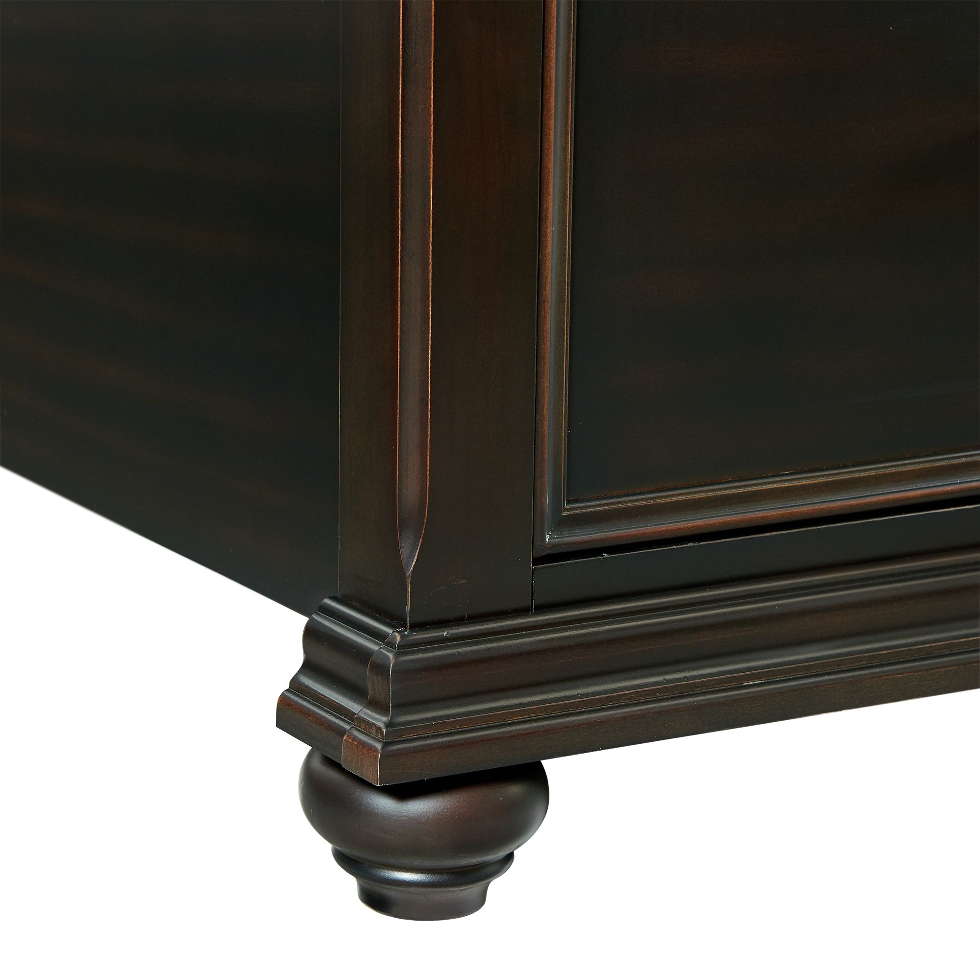 Model: SR850KB4PC | Elements Slater King Platform Storage 4PC Bedroom Set Black