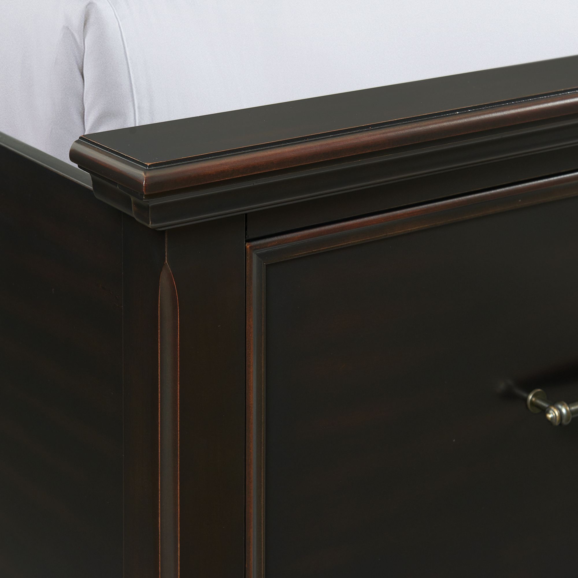 Model: SR850KB6PC | Elements Slater King Platform Storage 6PC Bedroom Set Black
