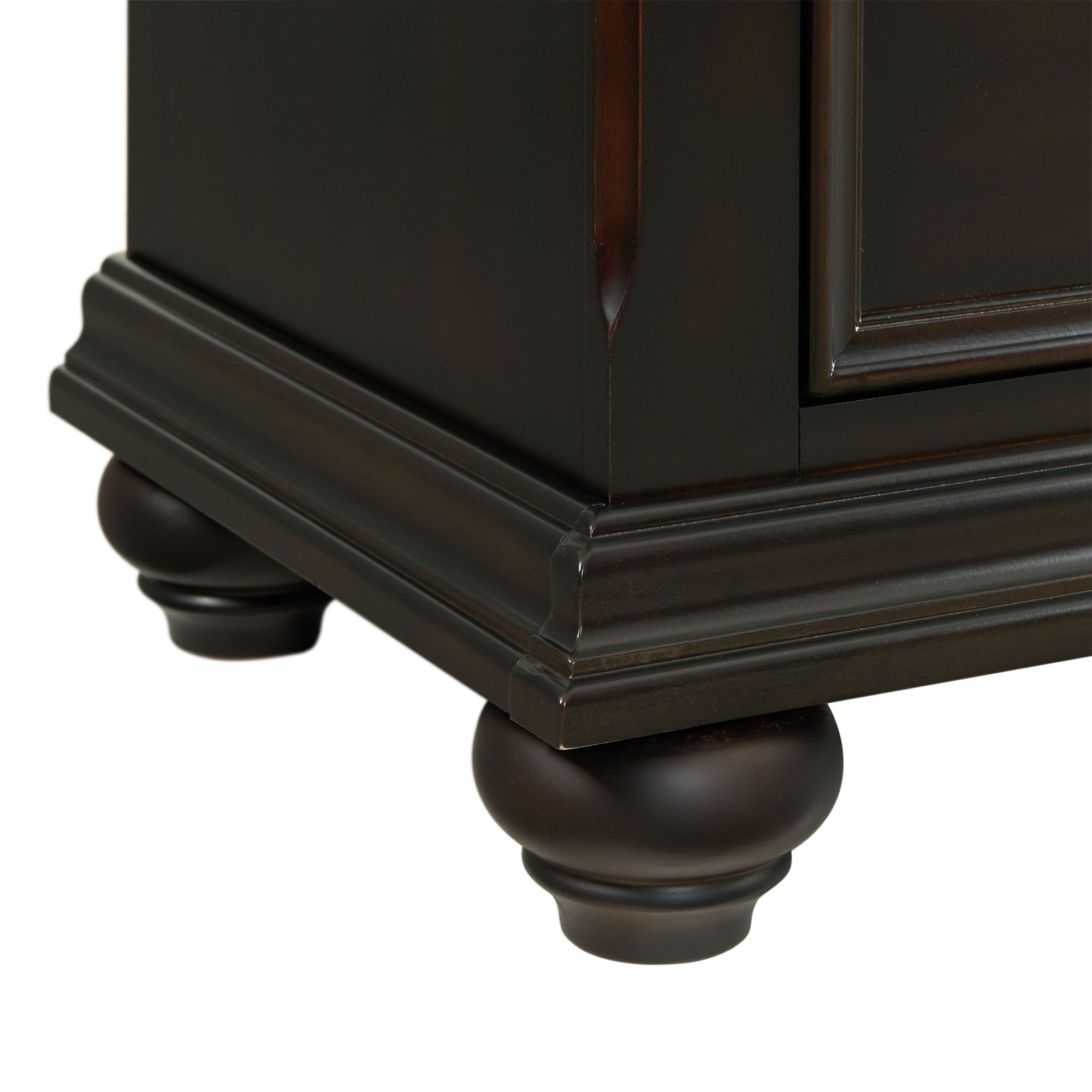 Model: SR850KB6PC | Elements Slater King Platform Storage 6PC Bedroom Set Black