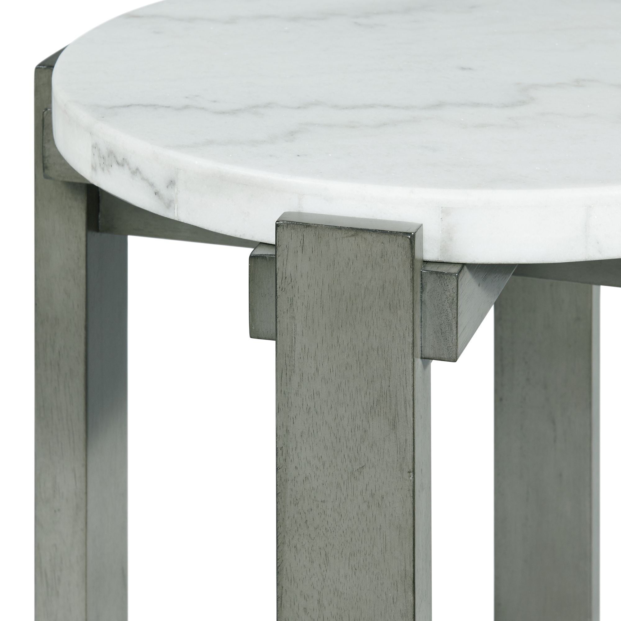 Model: T.17820.ET | Elements Rosamel Round End Table in grey