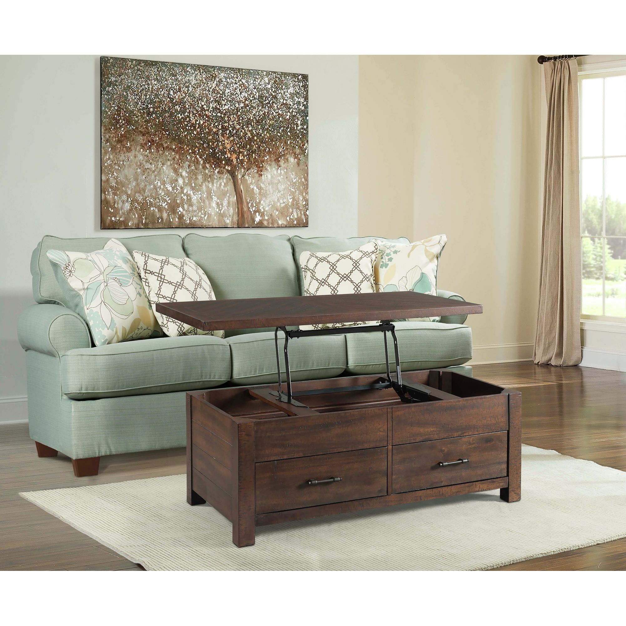 Model: TJX100CTLT | Elements Jax Coffee Table W/Lift Top