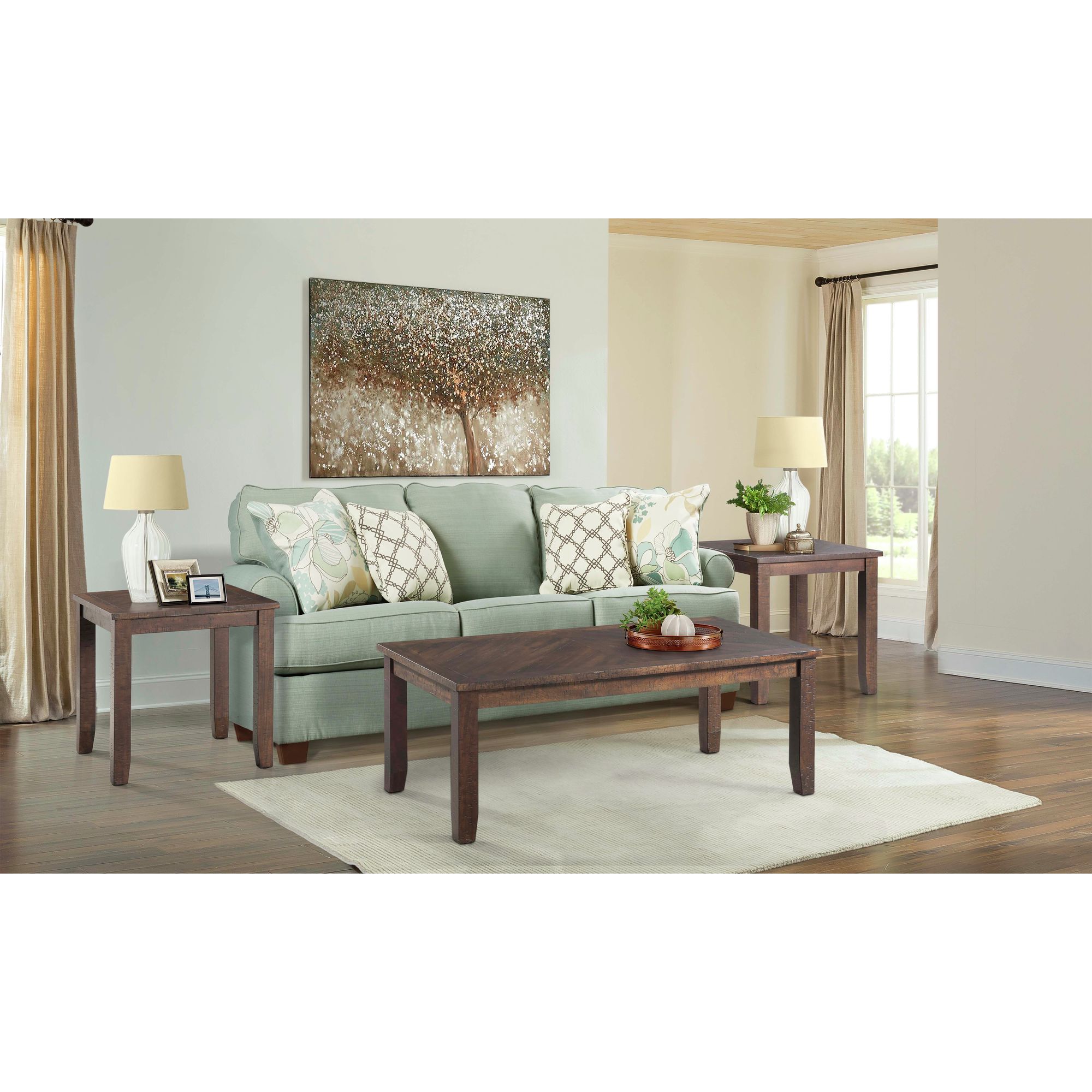 Model: TJX100OT | Elements Jax Three Table Occasional Set