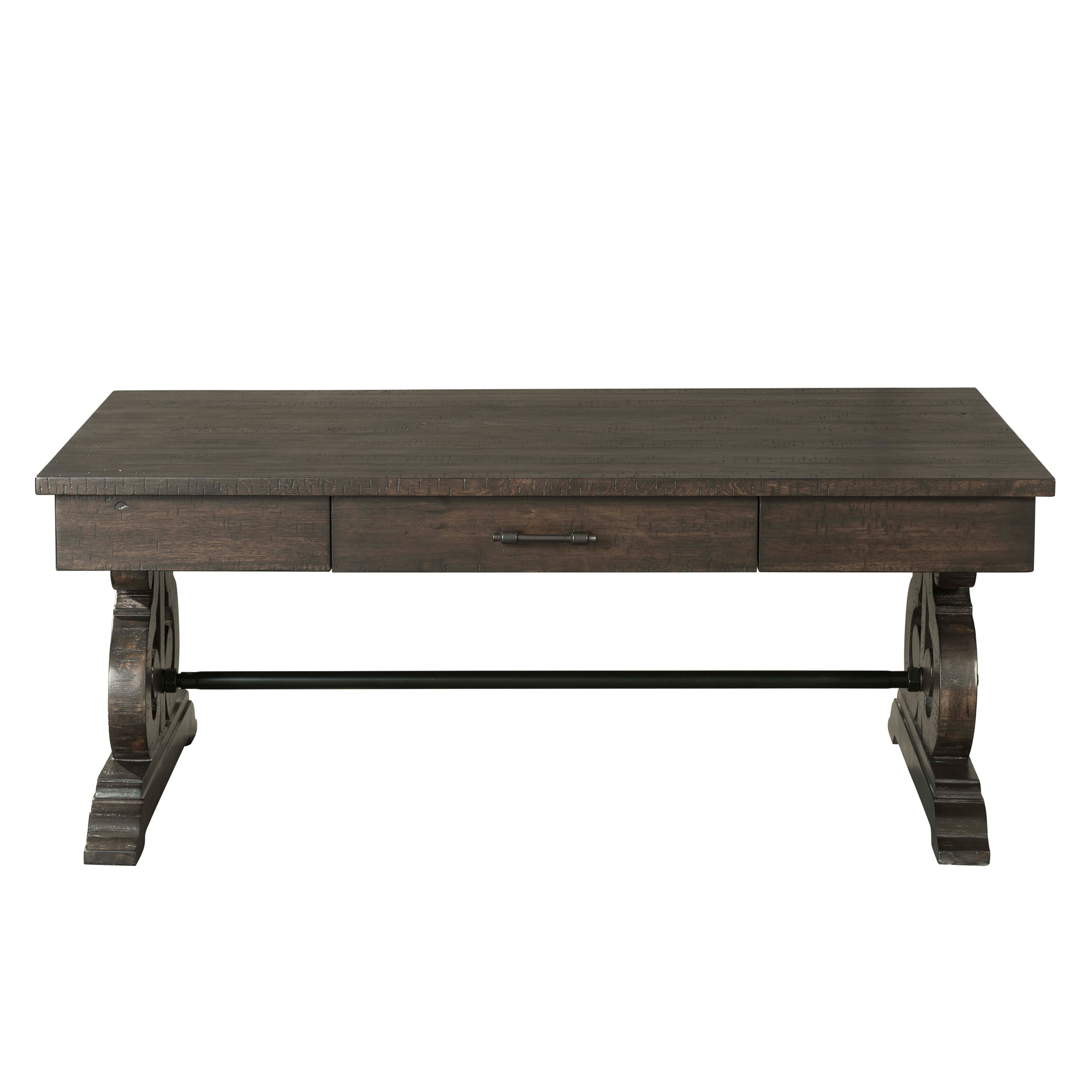 Model: TST100CT | Elements Stone Occasional Coffee Table With Pu Base