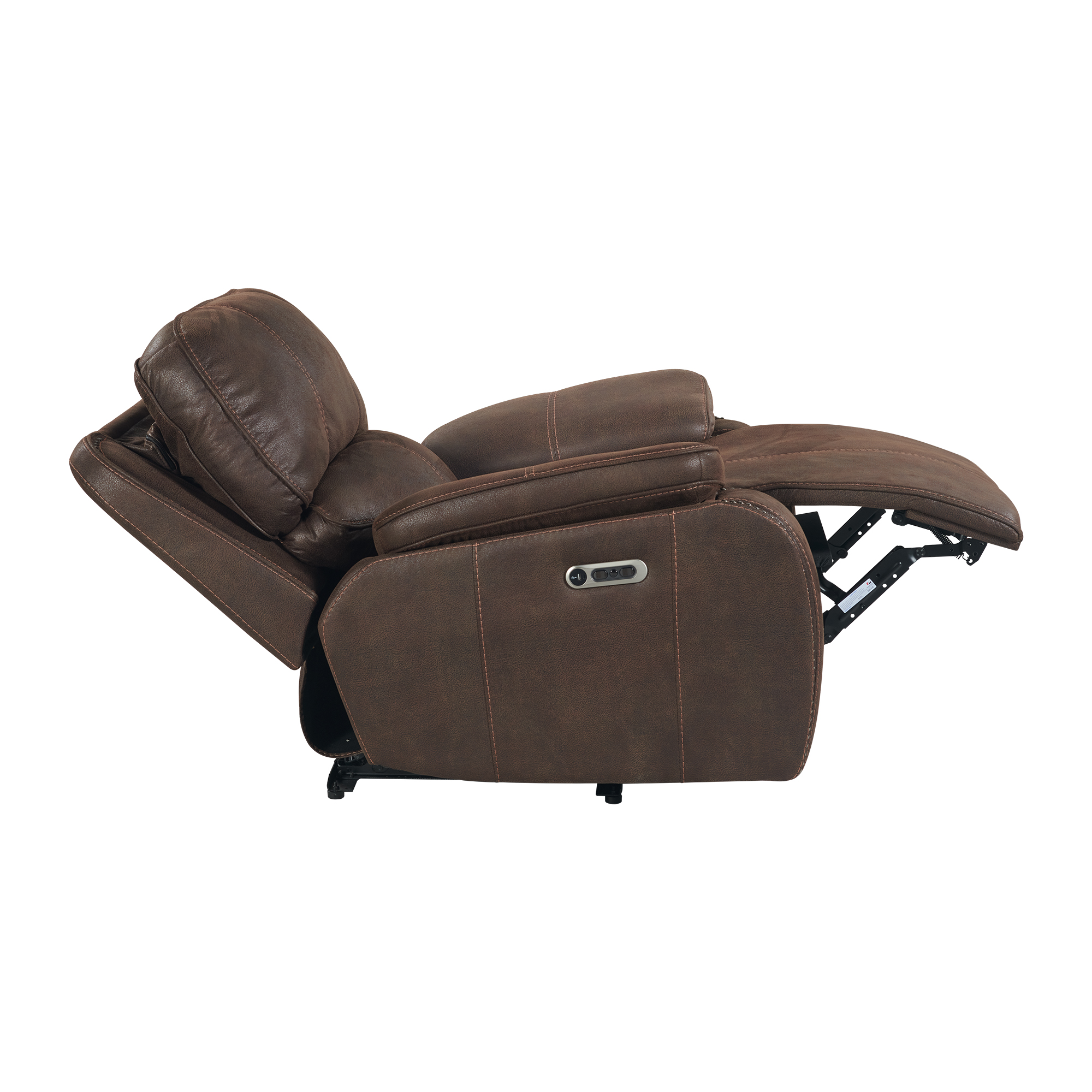Model: U-5230-8641-105PP | Elements Atlantis Power Motion Recliner with Power Head Recliner in Heritage Coffee