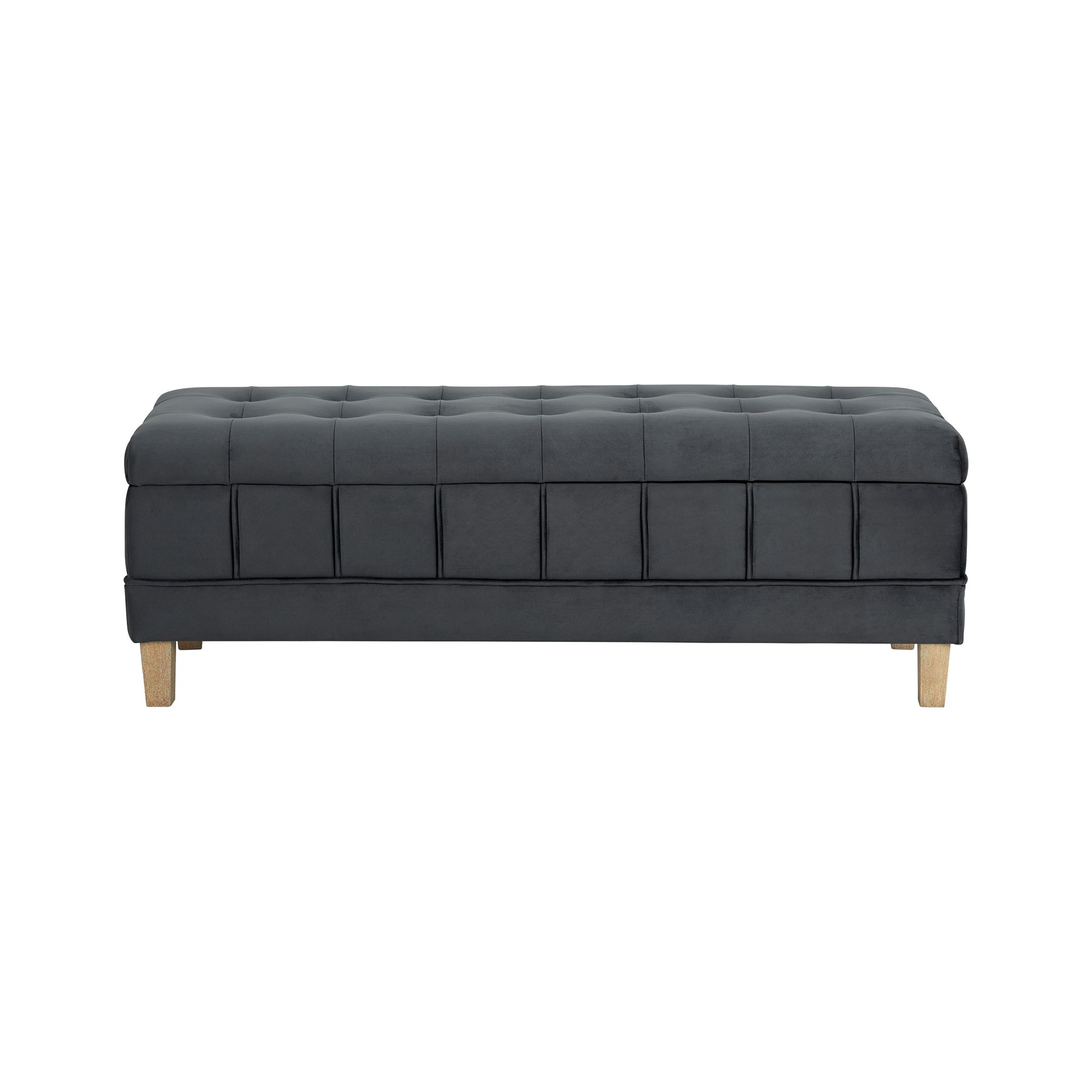 Model: UCB1819001WWE | Elements Crosby Bench Royale Gun Metal (ISTA 3)
