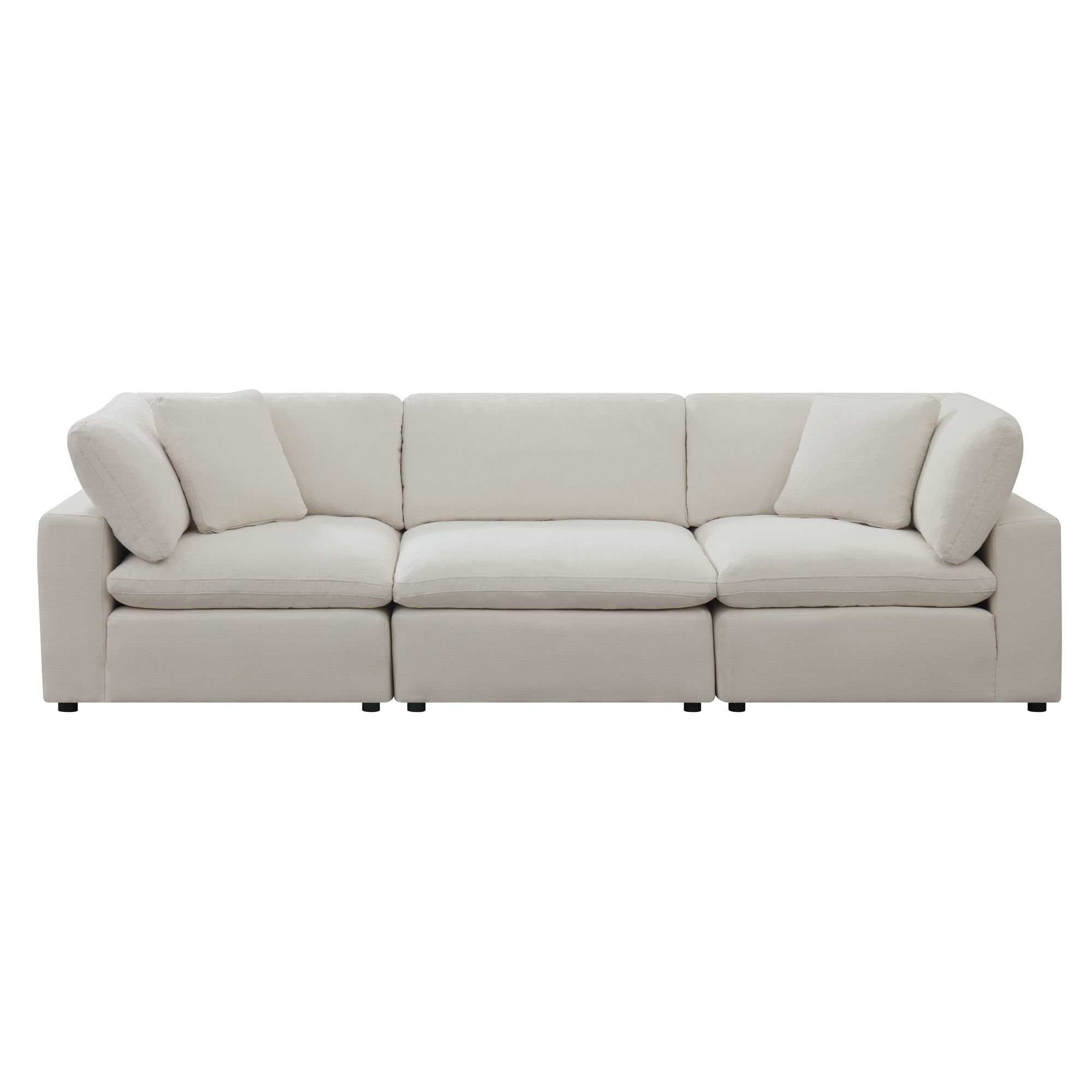 Model: UCL30553PC | Elements Cloud 9 Sectional 3 PC Garrison Cotton