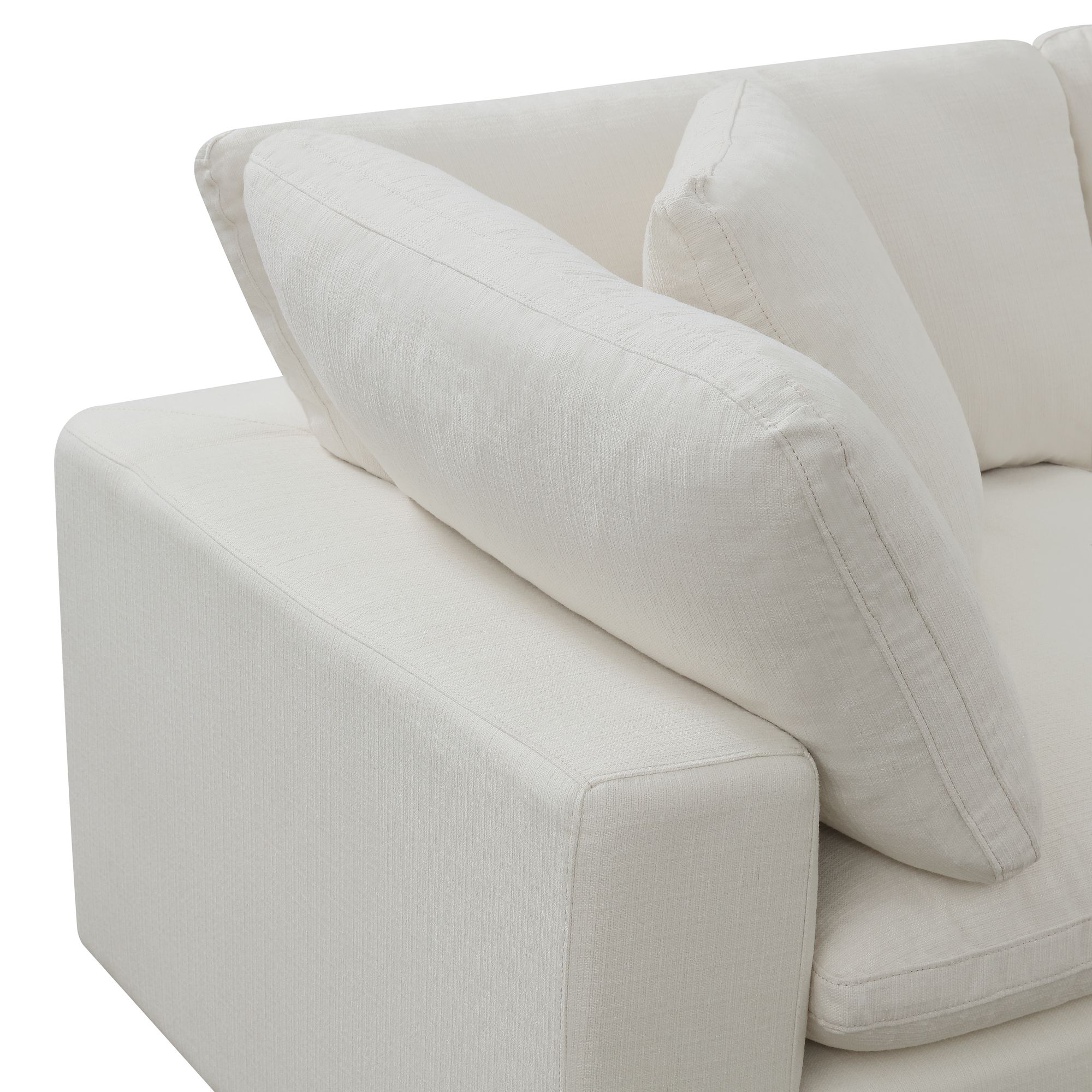 Model: UCL30556PC | Elements Cloud 9 Sectional 6 PC Garrison Cotton