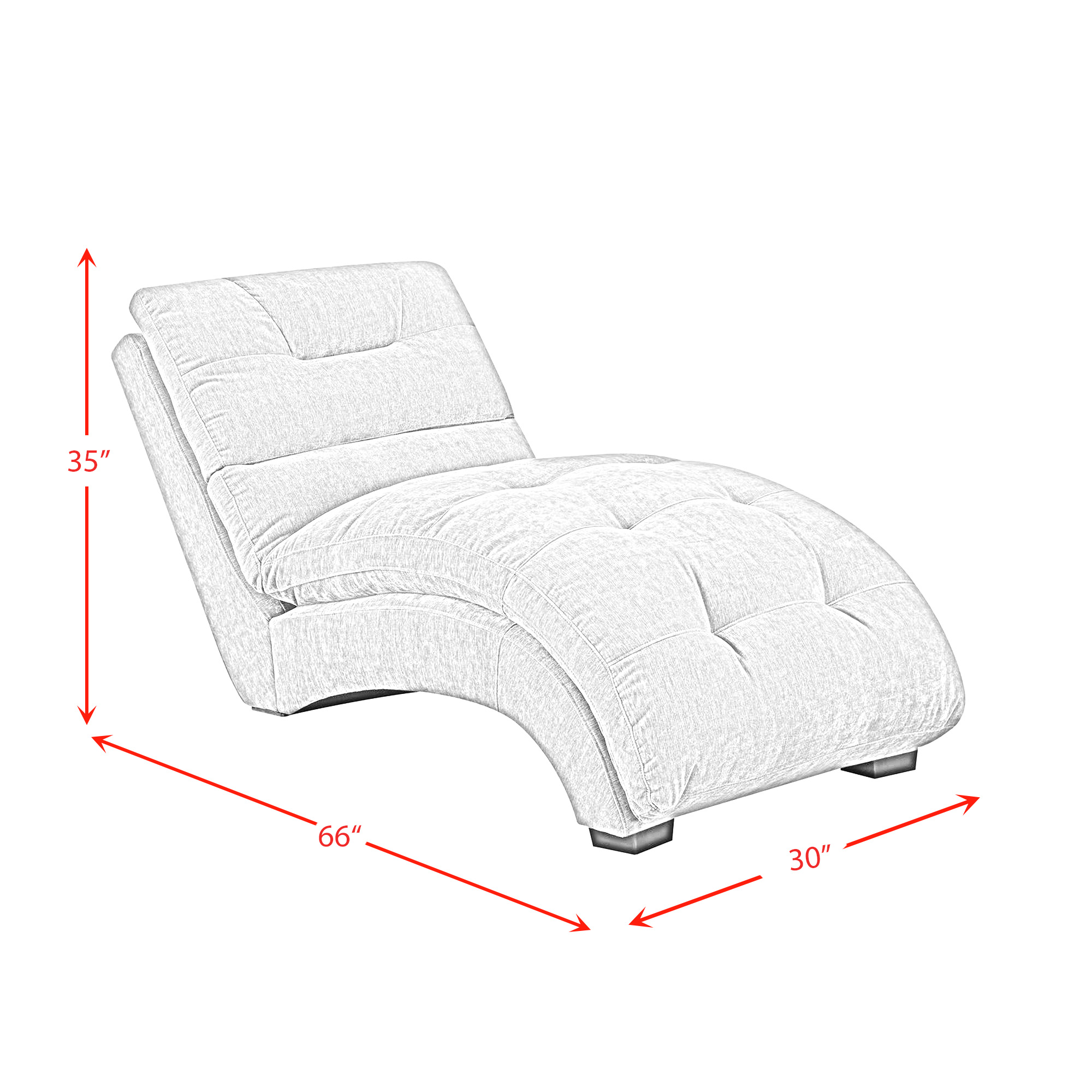 Model: UDK1746110 | Elements Dominick Chaise (K/D) In Amigo Granite