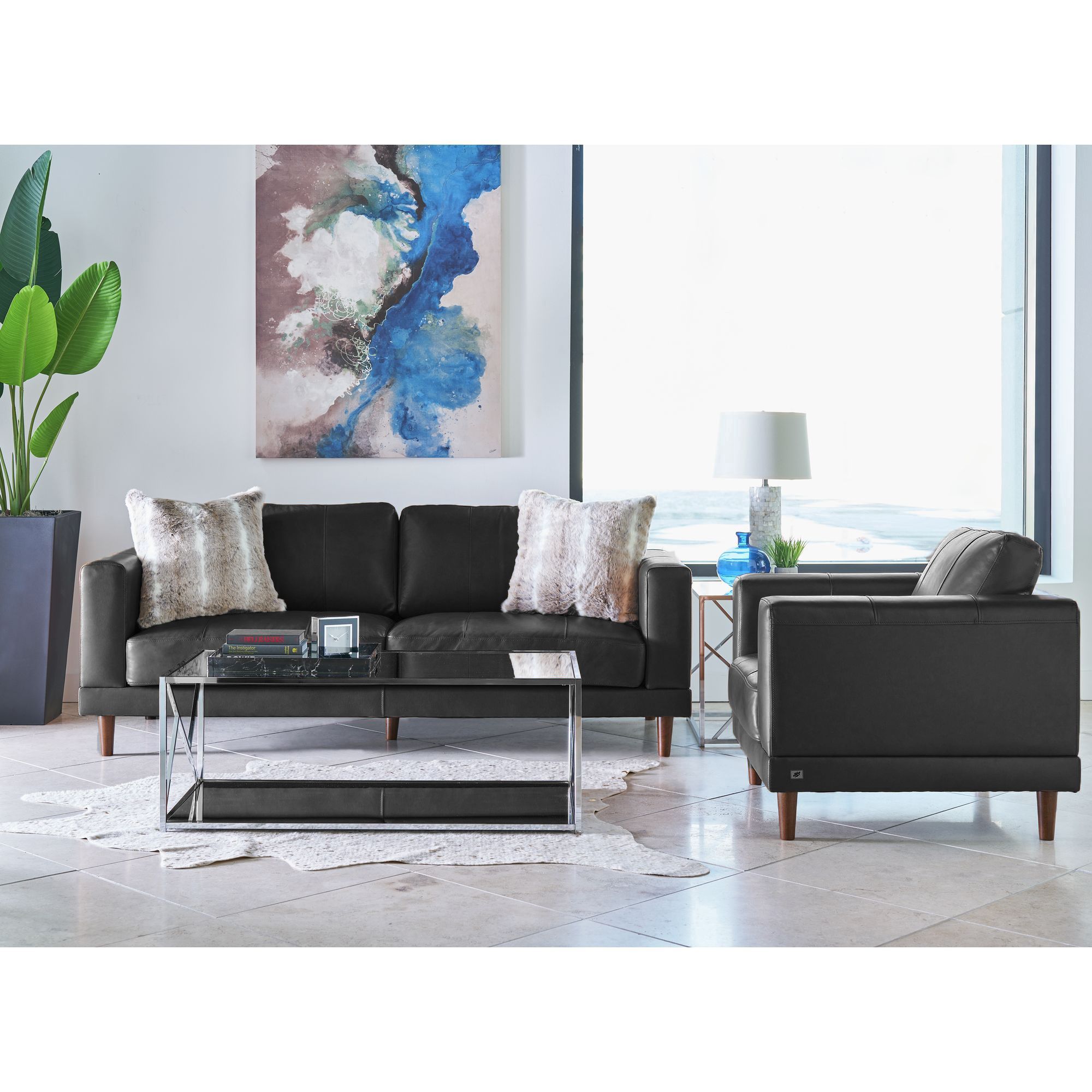 Model: UHT37822PC | Elements Hampton 2PC Set in Fiero Charcoal