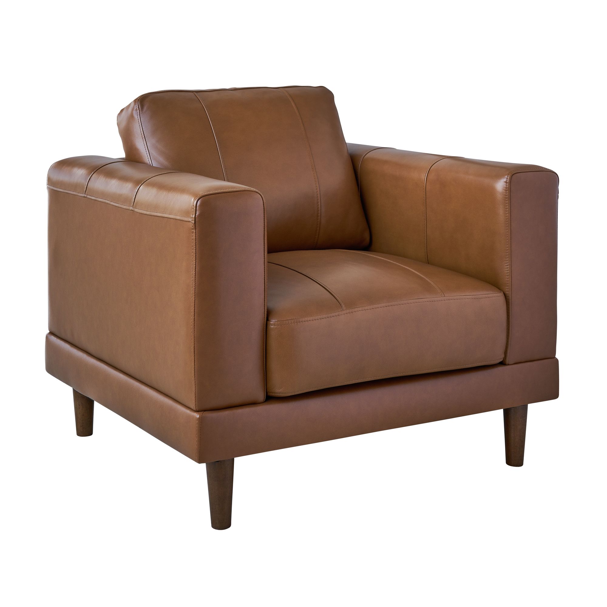 Elements Hampton Chair in Fiero Tan (Top Grain/PVC)