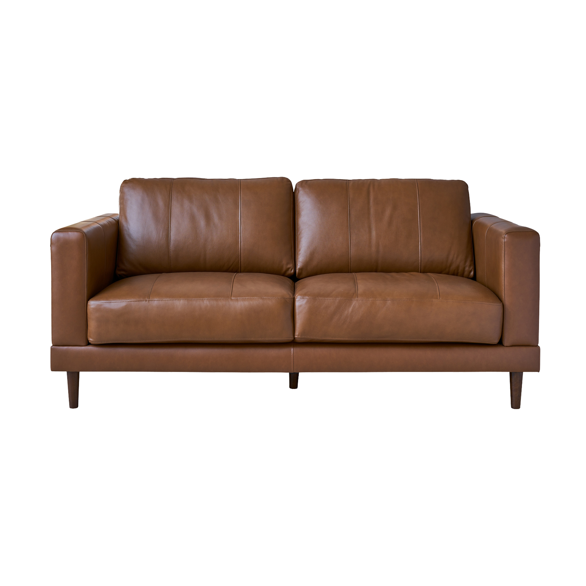 Model: UHT3783200 | Elements Hampton Loveseat in Fiero Tan (Top Grain/PVC)