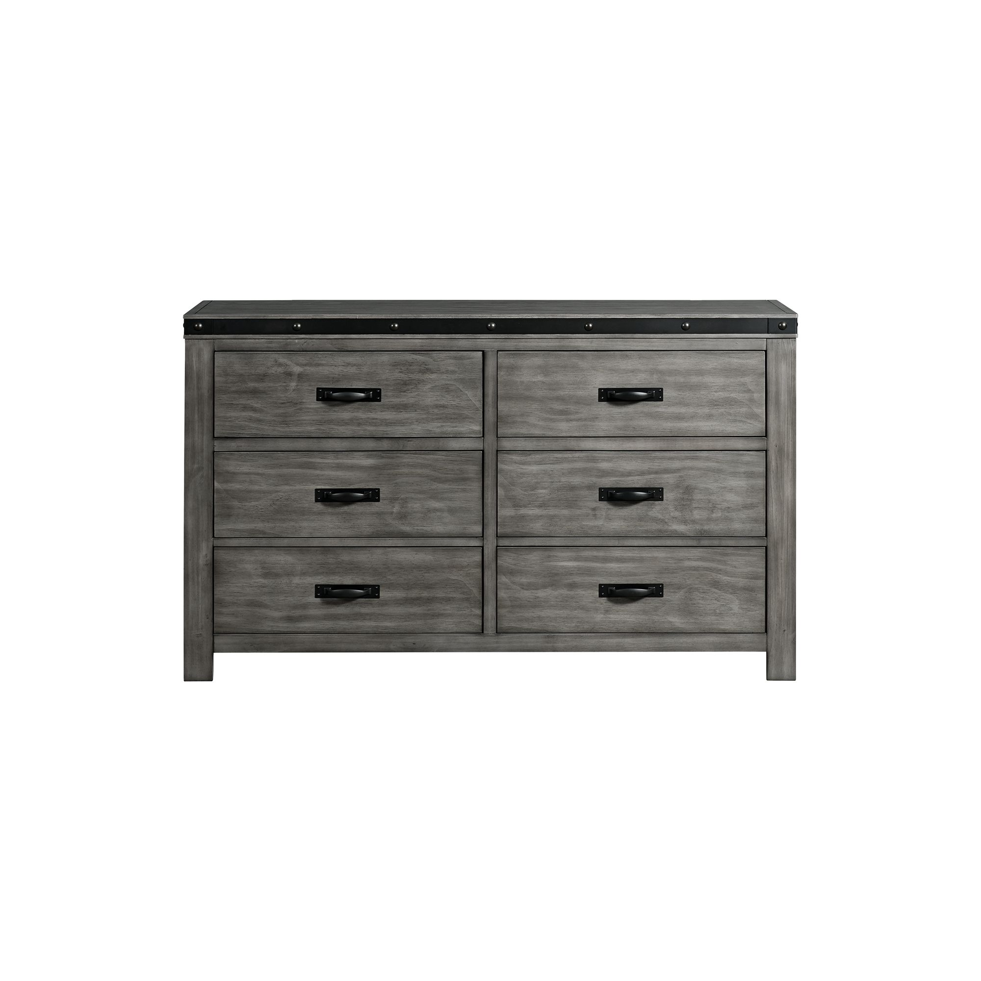 Model: WE650DR | Elements Wade Youth Dresser (6 Drawer)