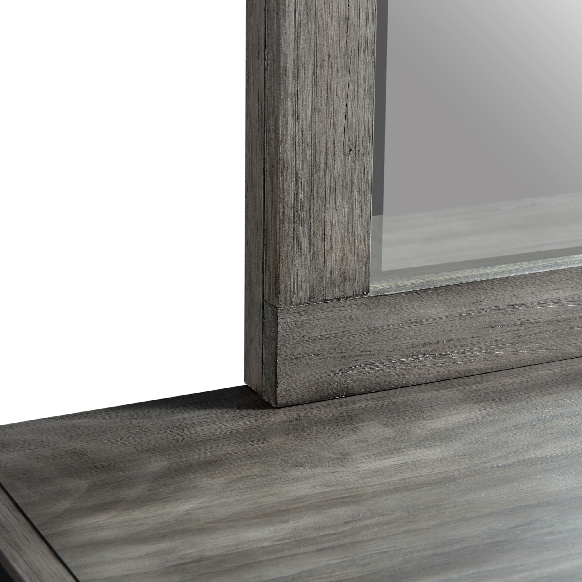 Model: WE650DRMR | Elements Wade Youth 6 Drawer Dresser & Mirror Set