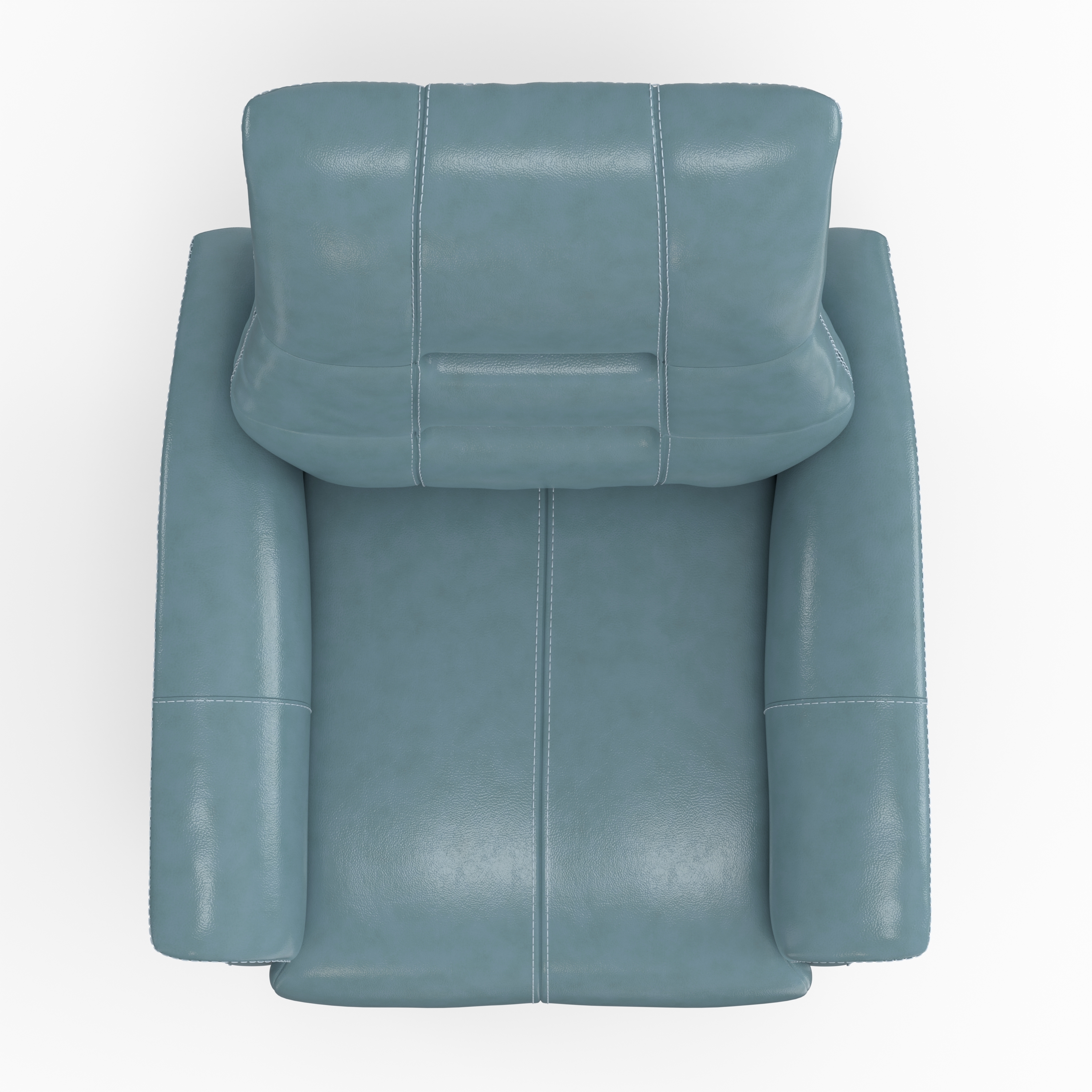 Model: MCAR#812GSPH-P25-VAZ | Parker House Carnegie - Verona Azure - Powered By Freemotion Cordless Power Swivel Glider Recliner