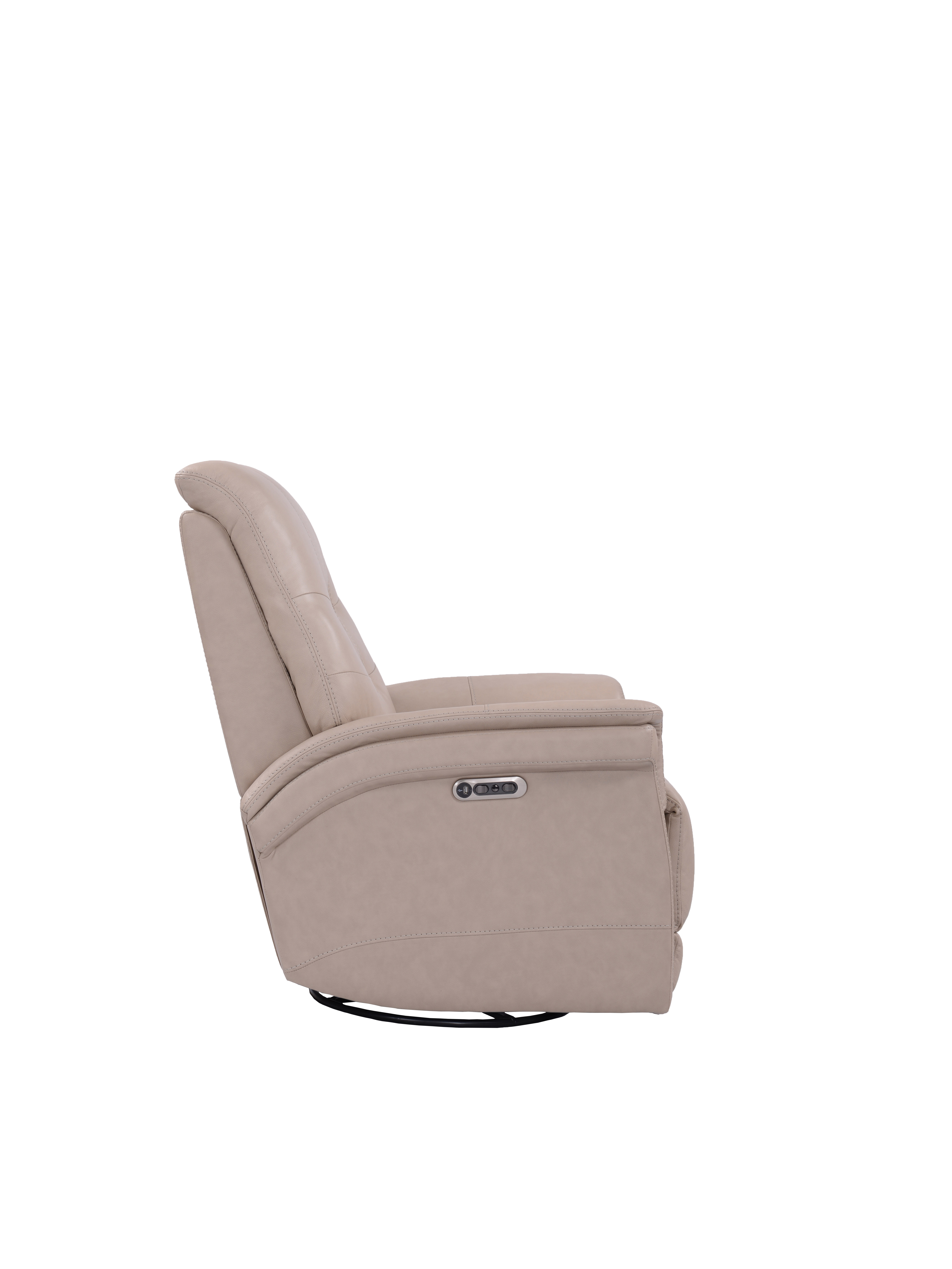 Model: MCAR#812GSPH-P25-VLI | Parker House Carnegie - Verona Linen - Powered By Freemotion Cordless Power Swivel Glider Recliner