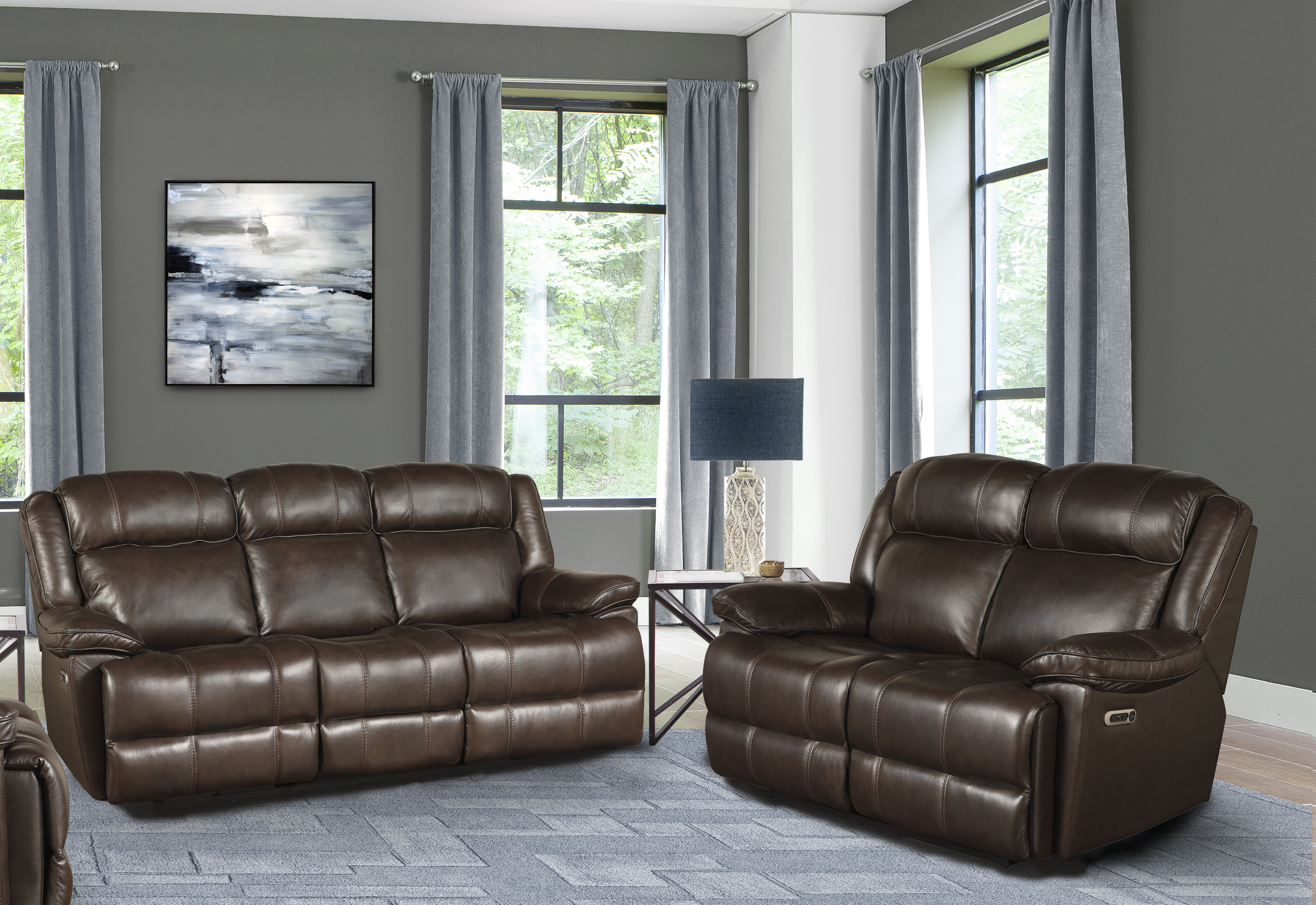 Model: MECL#811LPH-FBR | Parker House Eclipse - Florence Brown Power Left Arm Facing Recliner