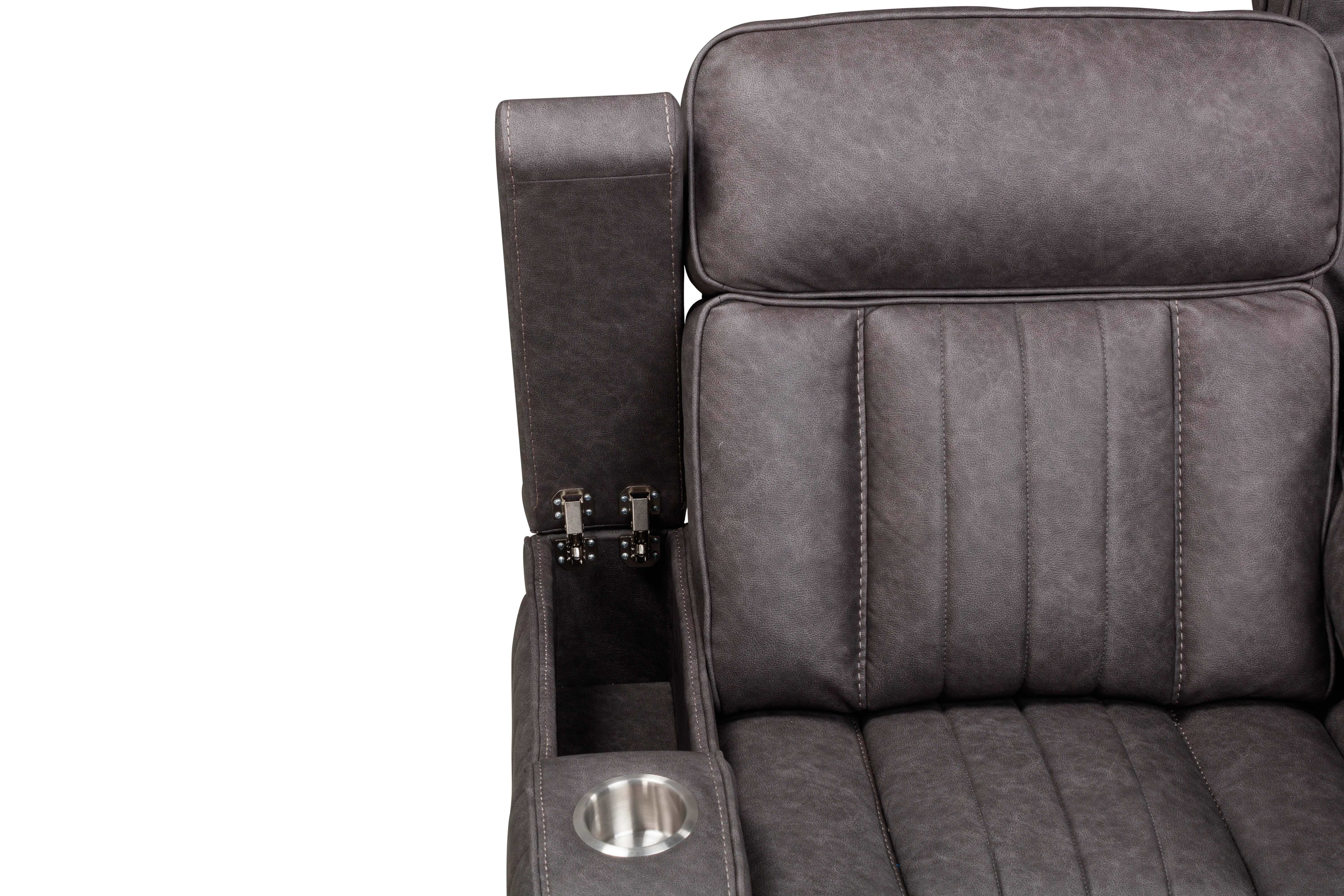 Model: MEQU-321PH-MERC | Parker House Equinox - Mercury Power Reclining Sofa Loveseat and Recliner