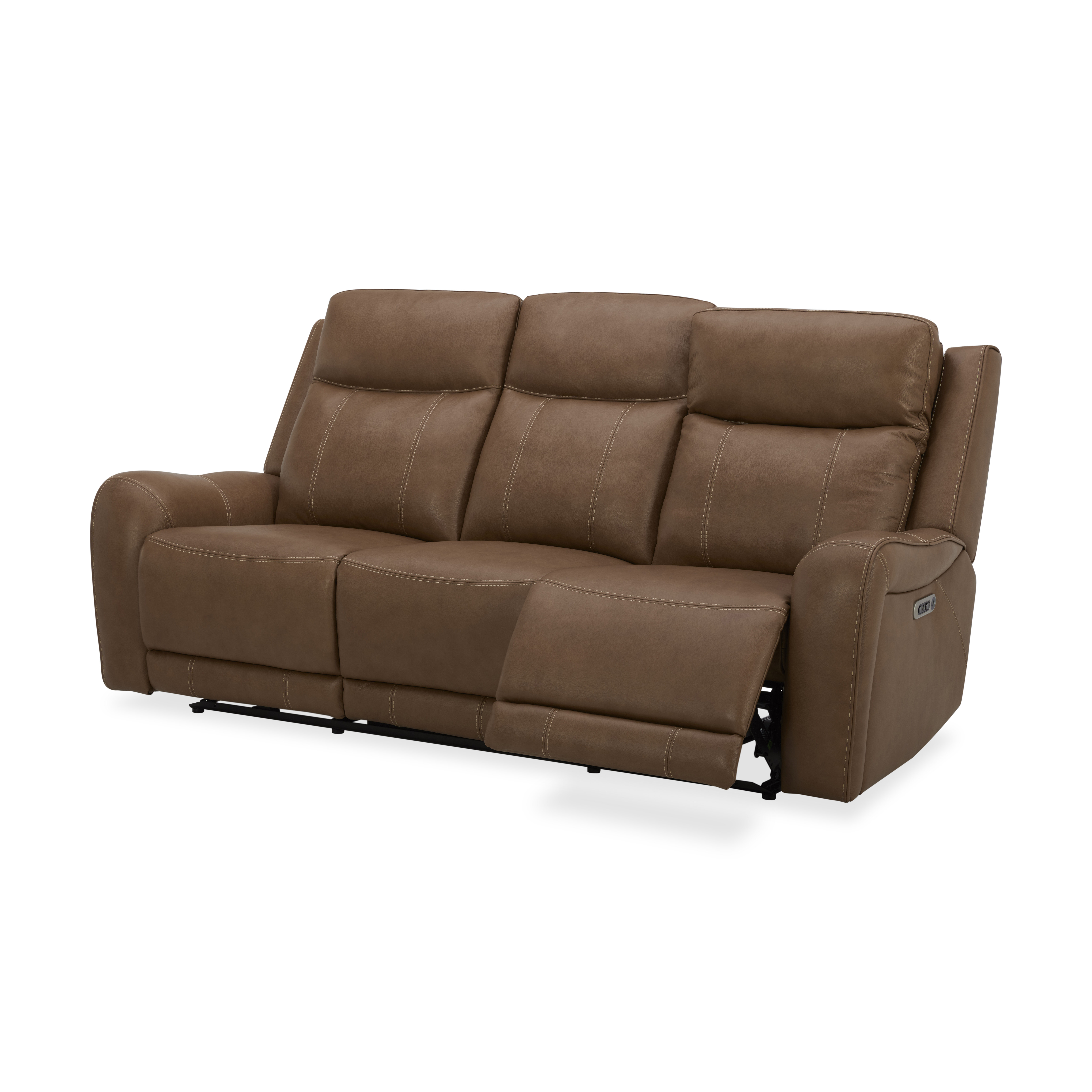 Model: MHAY#832PH-BTNT | Parker House Haywood - Butternut Power Reclining Sofa