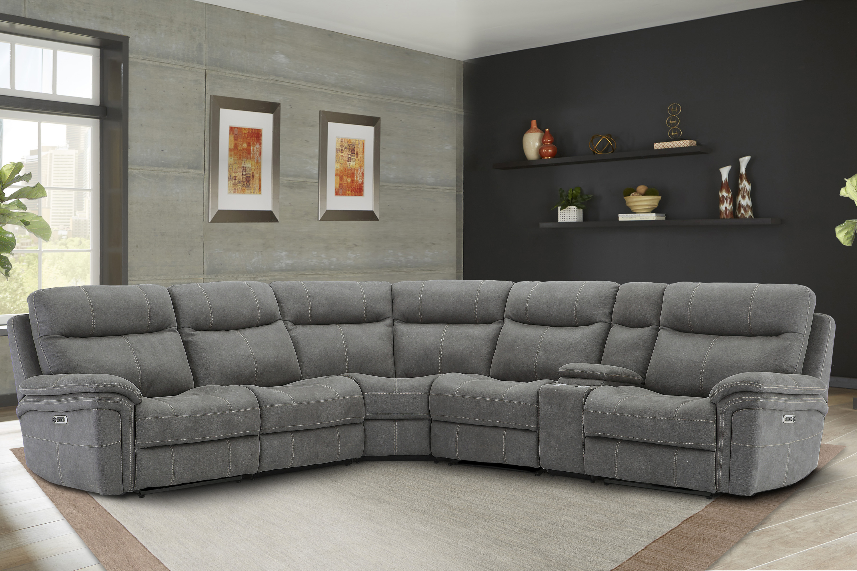 Model: MMA#840-CRB | Parker House Mason - Carbon Armless Chair