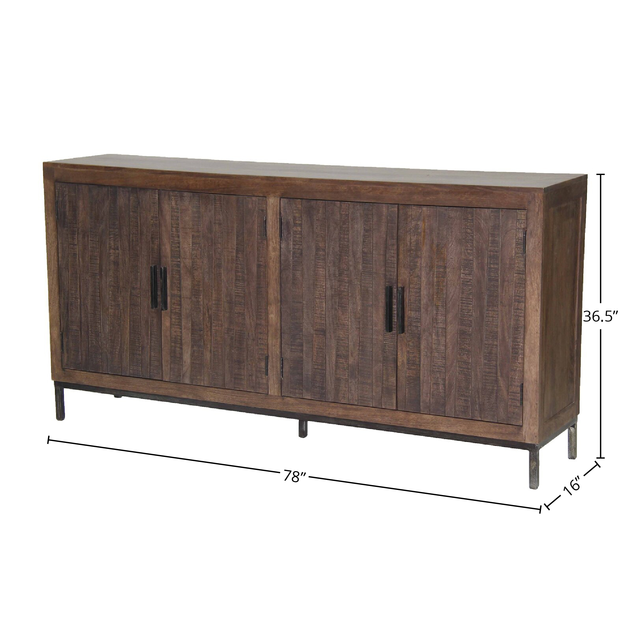 Model: MOR#78 | Parker House Crossings Morocco 78 In. TV Console