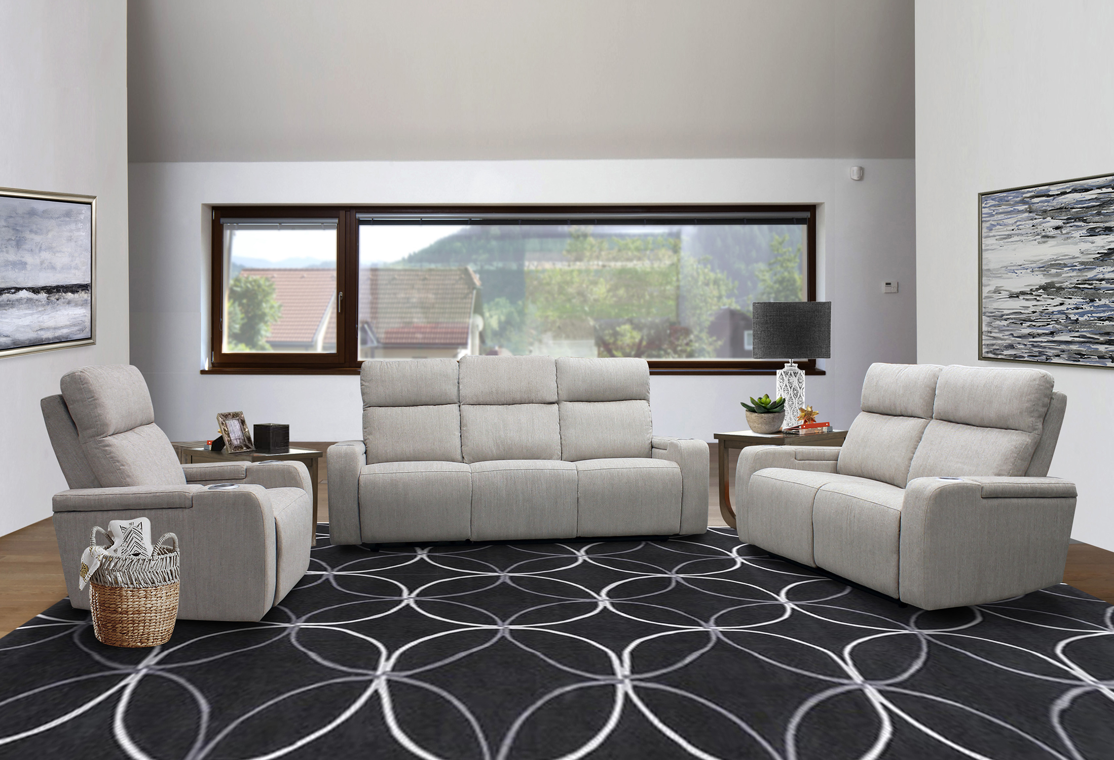 Model: MORP#812PH-BIS | Parker House Orpheus - Bisque Power Recliner