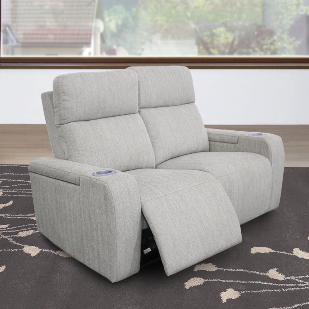 Model: MORP#822PH-BIS | Parker House Orpheus - Bisque Power Reclining Loveseat