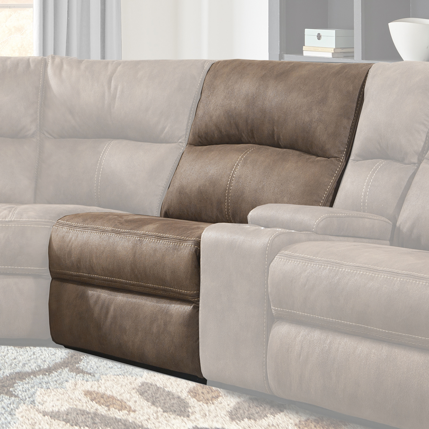 Parker House Polaris - Kahlua Armless Recliner