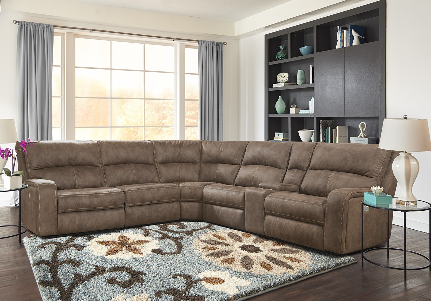 Model: MPOL#810-KA | Parker House Polaris - Kahlua Armless Recliner