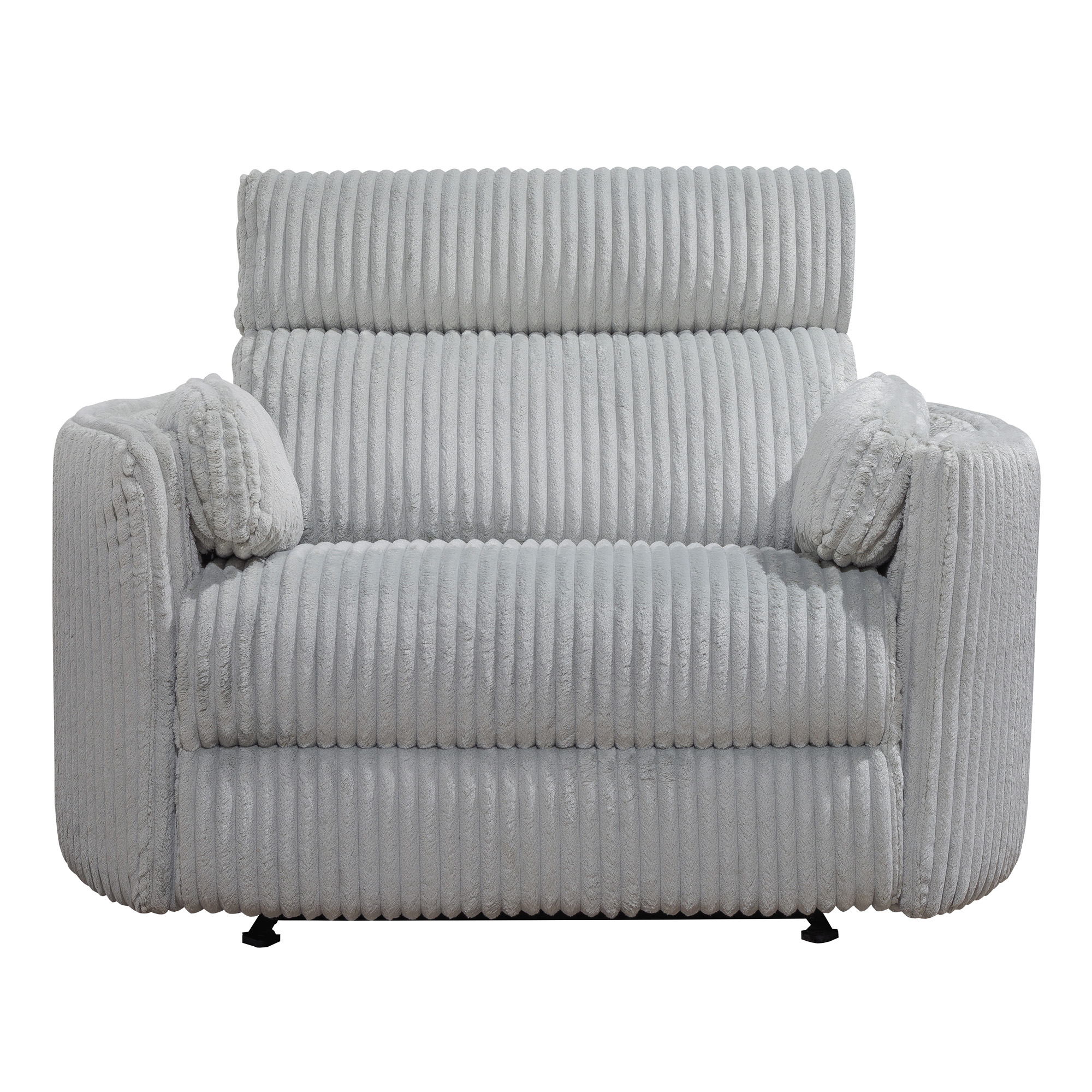 Model: MRAD#812GP-XL-MGGR | Parker House Radius Xl - Mega Grey Extra Wide Power Glider Recliner
