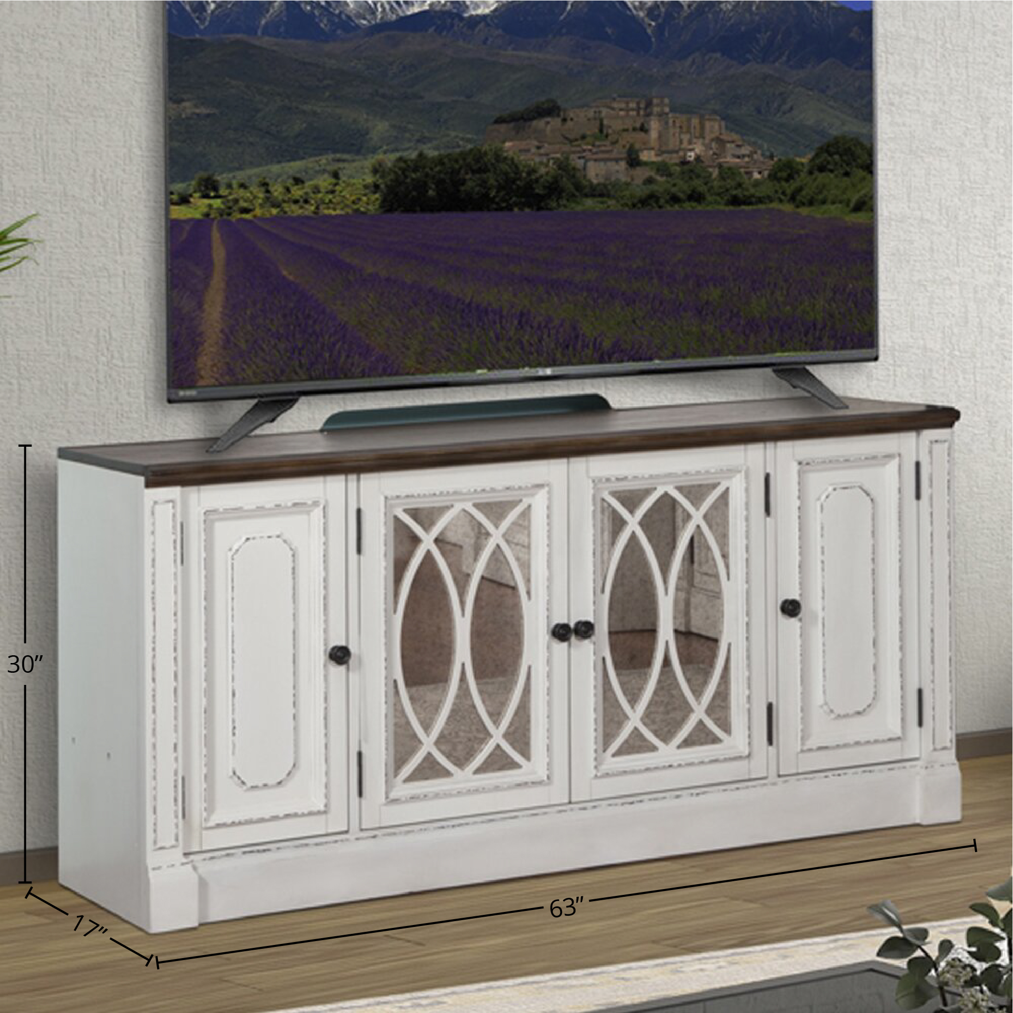 Model: PRO#412 | Parker House Provence 63 In. TV Console