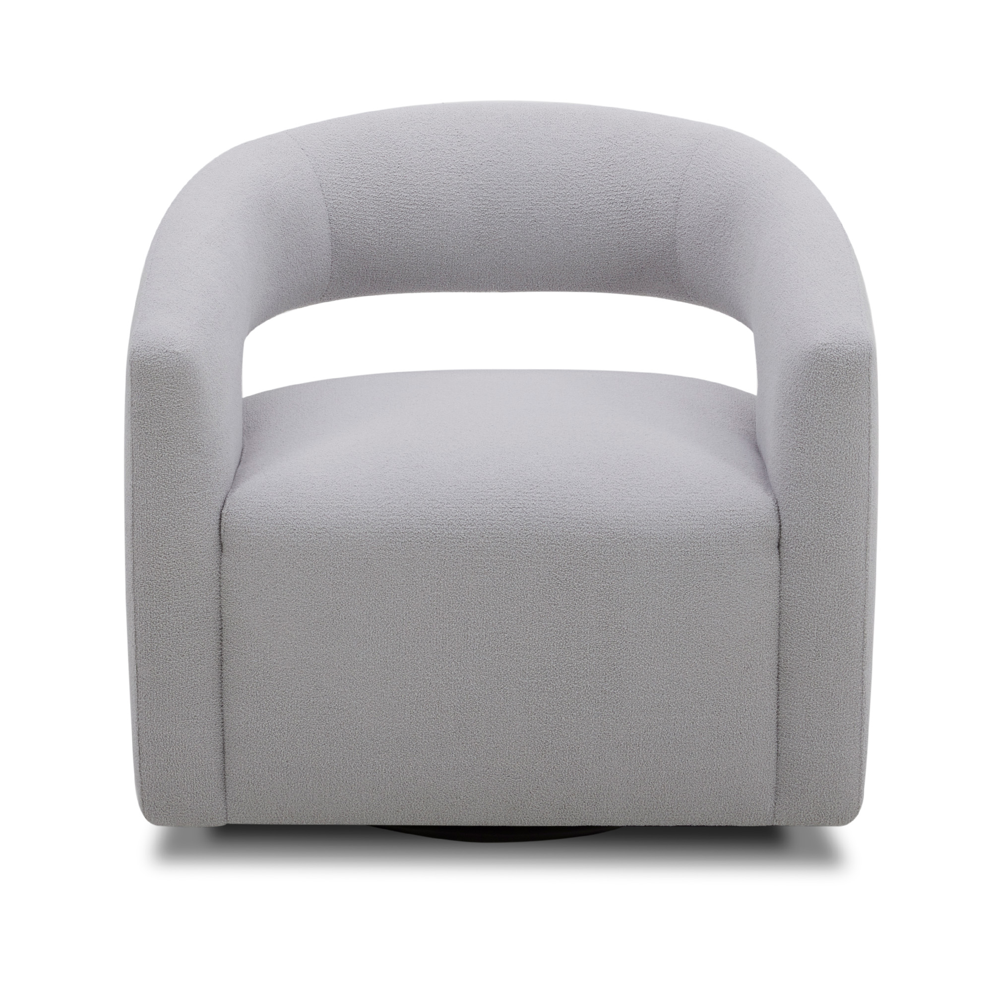 Model: SORB#912-2-DMDV | Parker House Orbit - Dame Dove Open Back Accent Chair Two Pack
