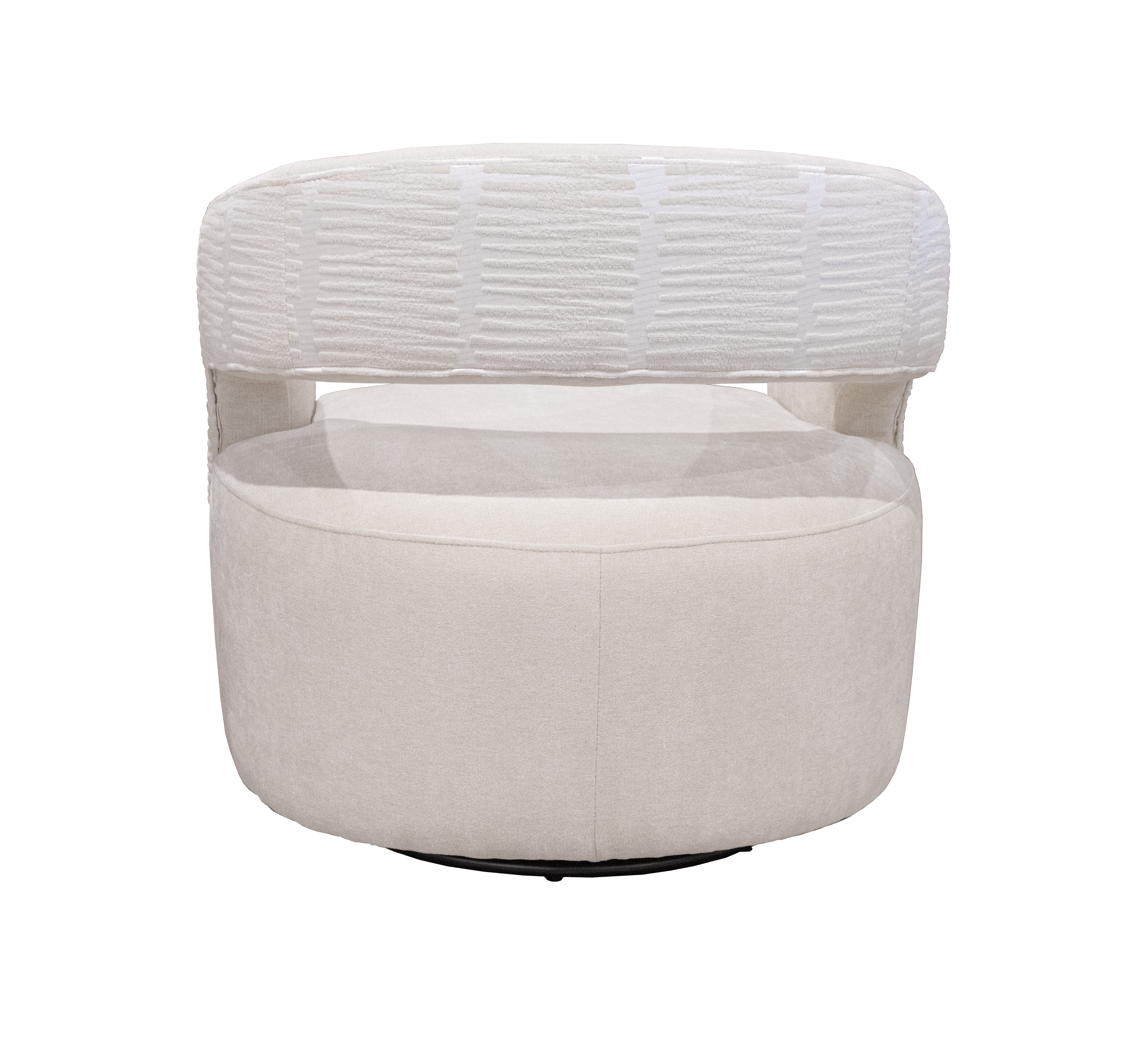 Model: SORB#912-ELNT | Parker House Orbit - Elise Natural Open Back Accent Chair