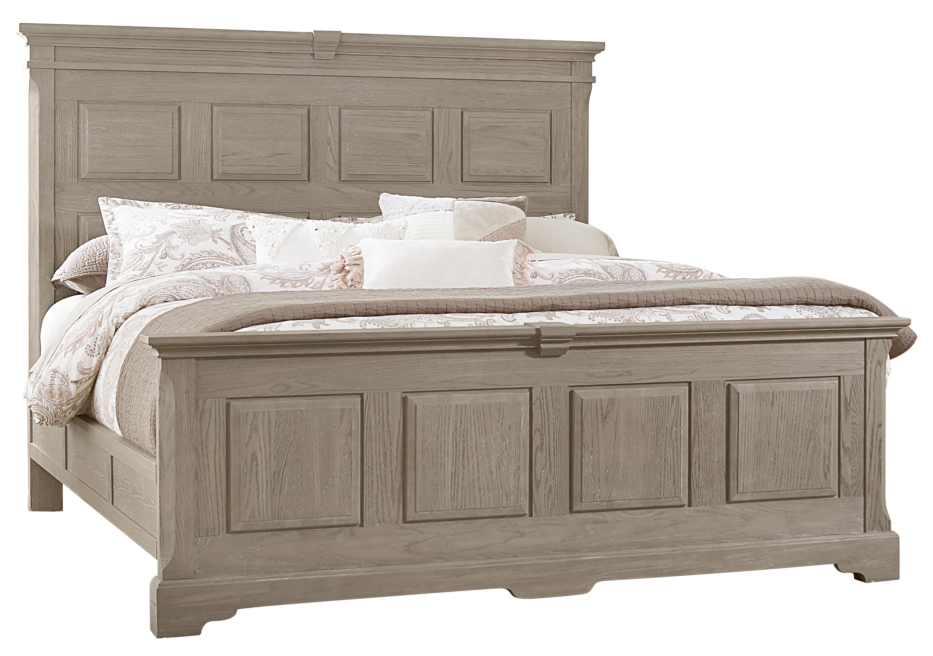 Artisan & Post by Vaughan-Bassett Queen Mansion Bed With Decorative Rails