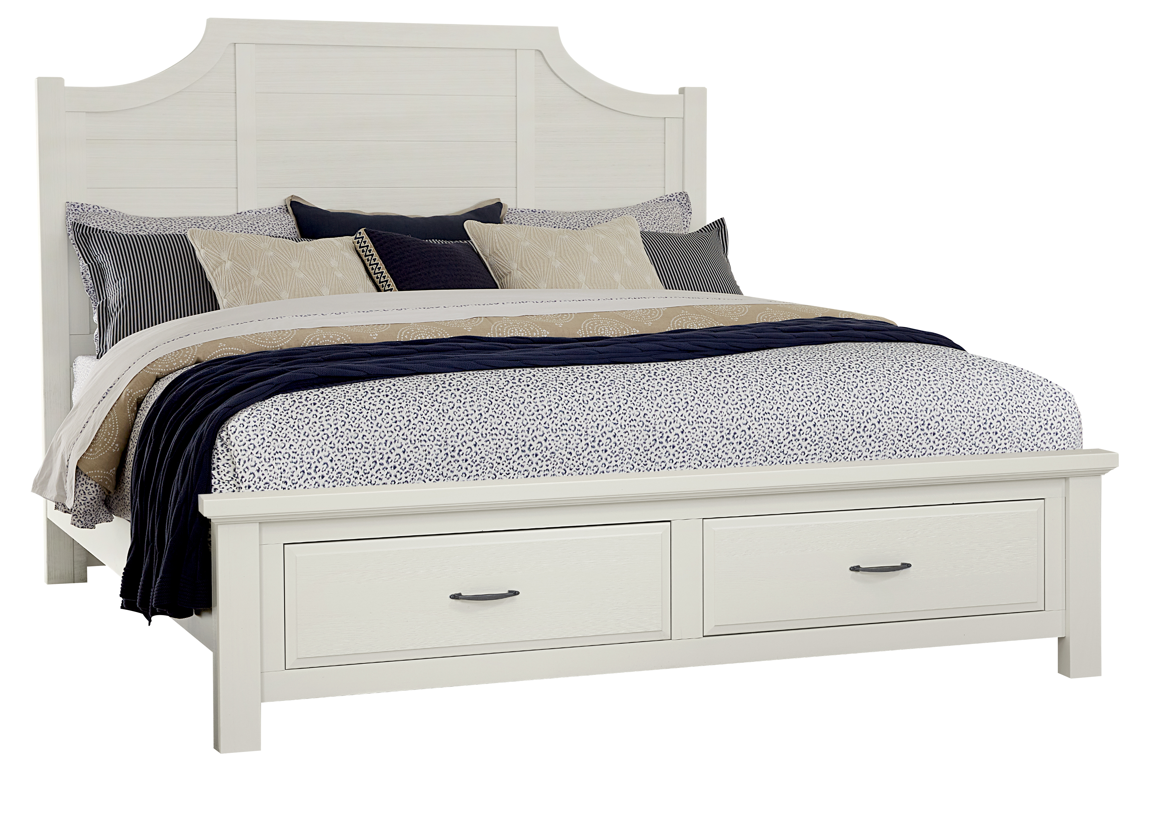 Model: 116-557 | Artisan & Post by Vaughan-Bassett Scalloped Hdbd 5/0