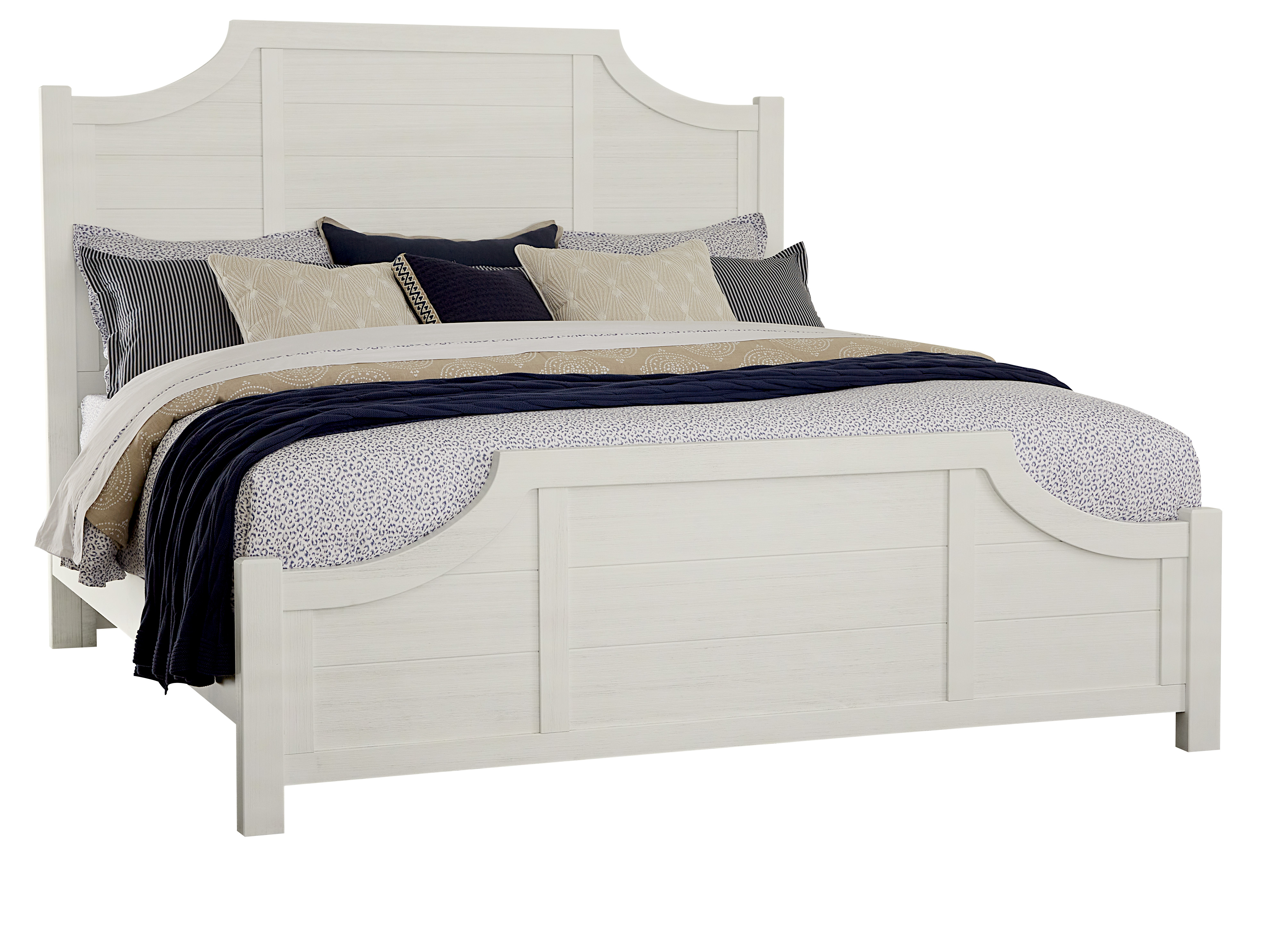 Artisan & Post by Vaughan-Bassett Queen Scalloped Bed