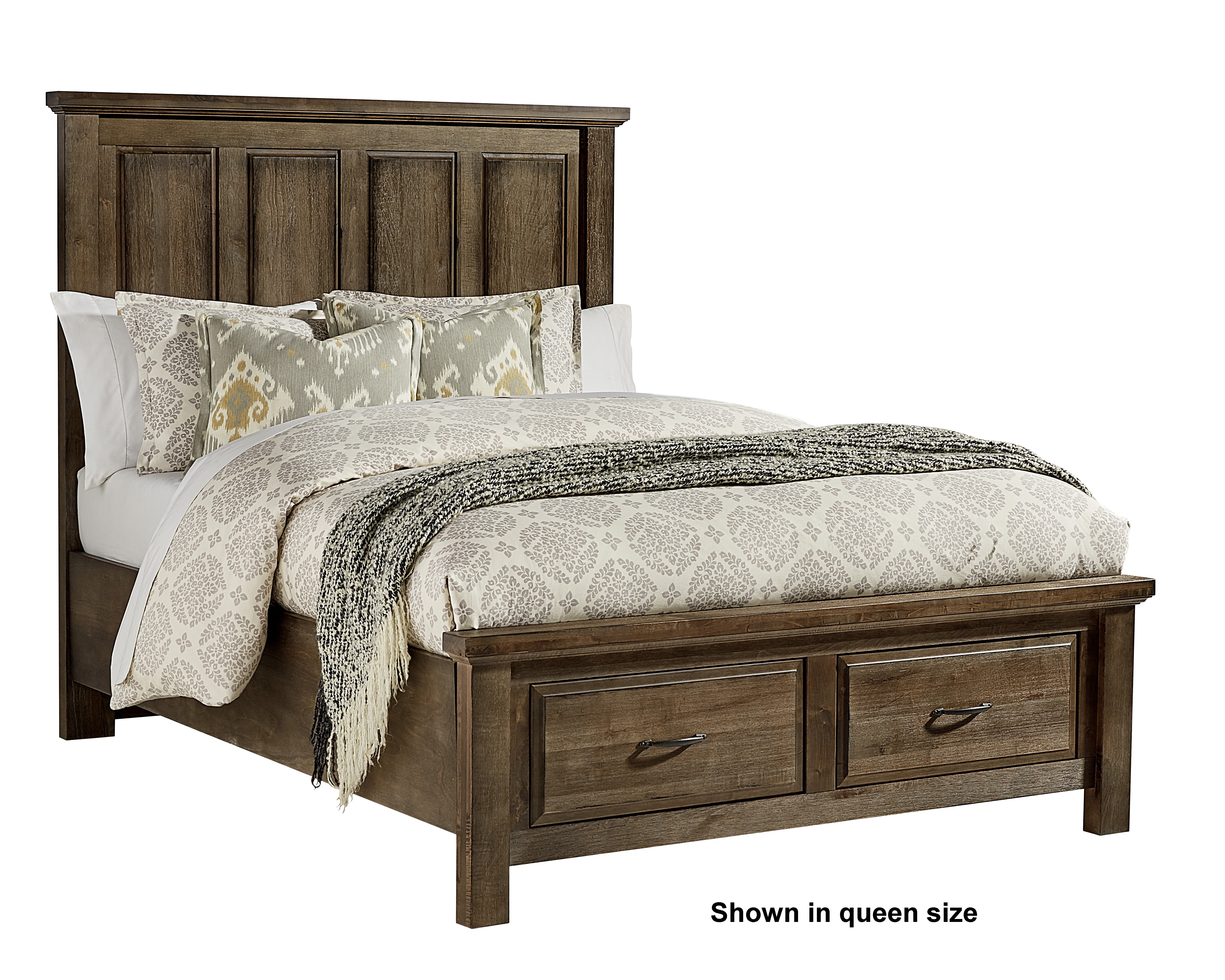 Artisan & Post by Vaughan-Bassett Queen Mansion Storage Bed