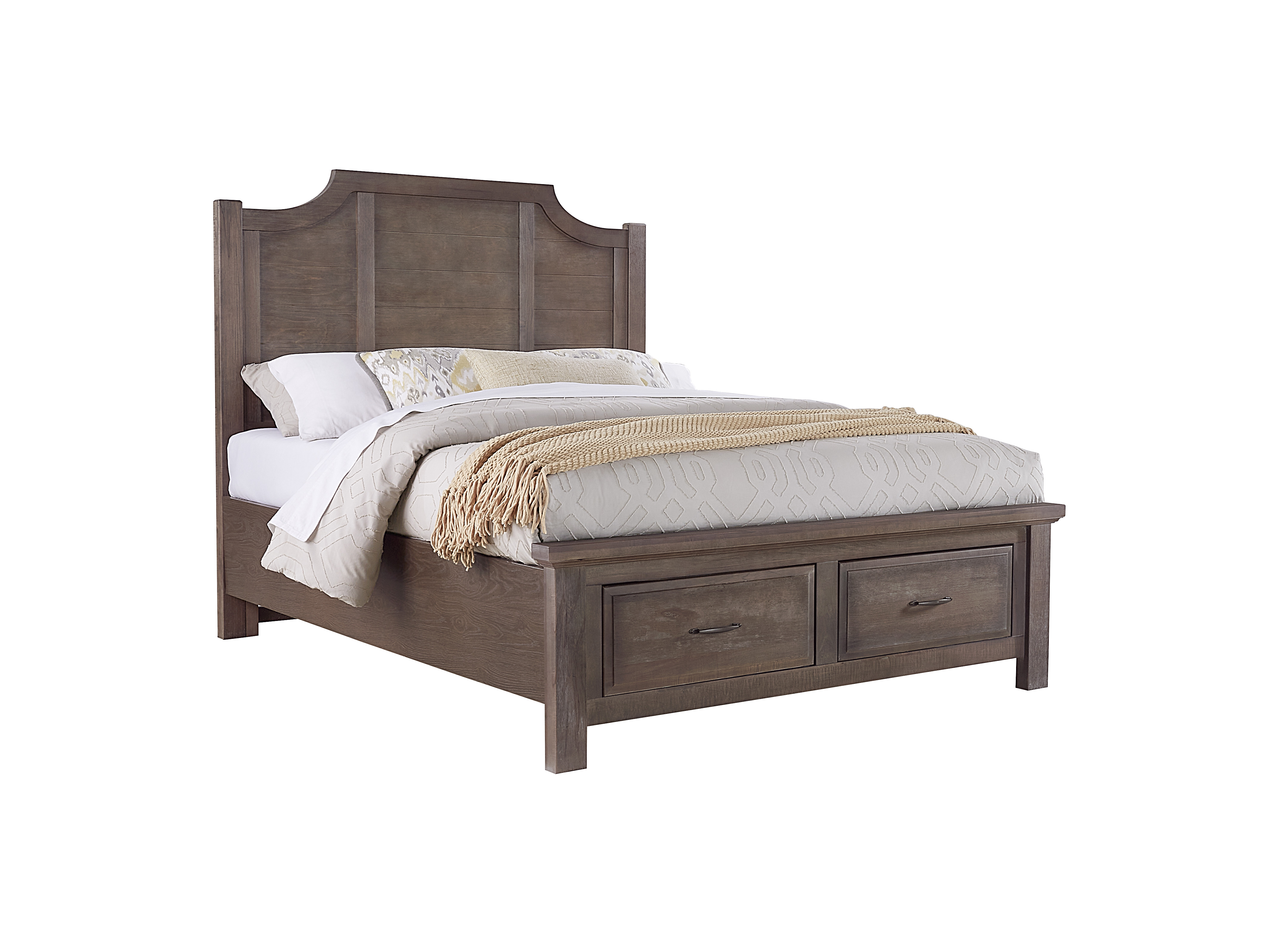 Artisan & Post by Vaughan-Bassett King Scalloped Storage Bed