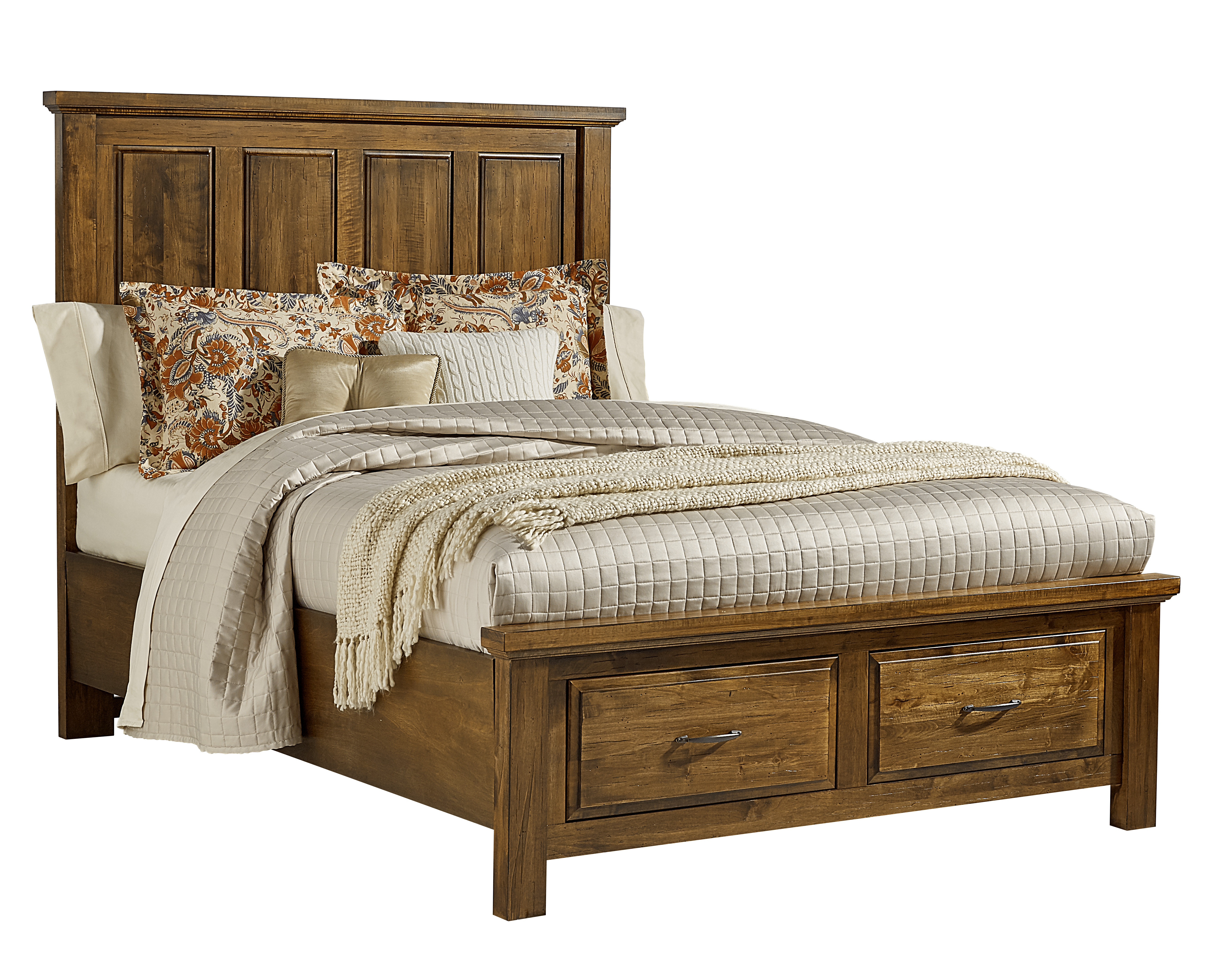 Artisan & Post by Vaughan-Bassett Queen Mansion Storage Bed