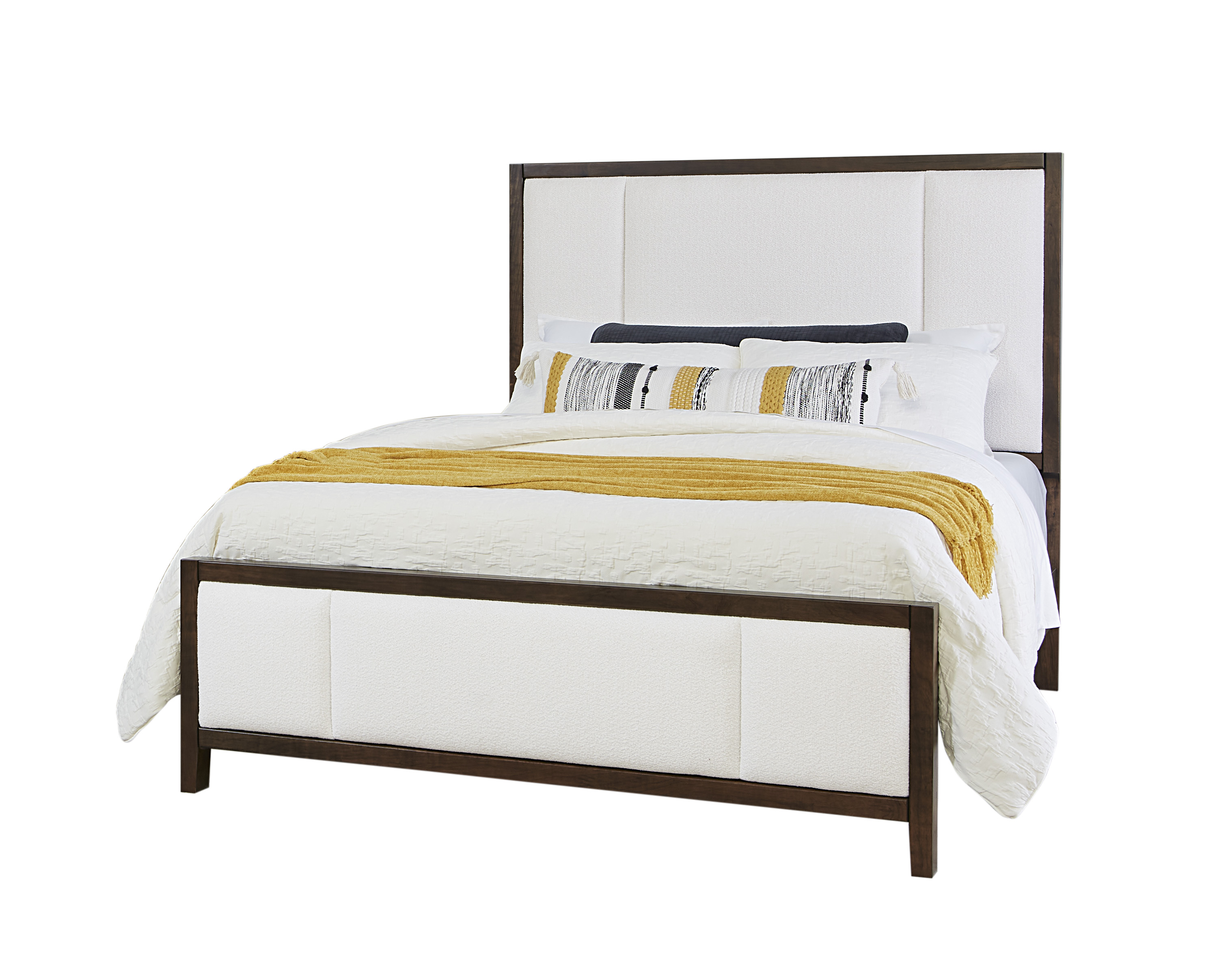 Artisan & Post by Vaughan-Bassett Erins Uph Hdbd 6/6-Wht Fabric