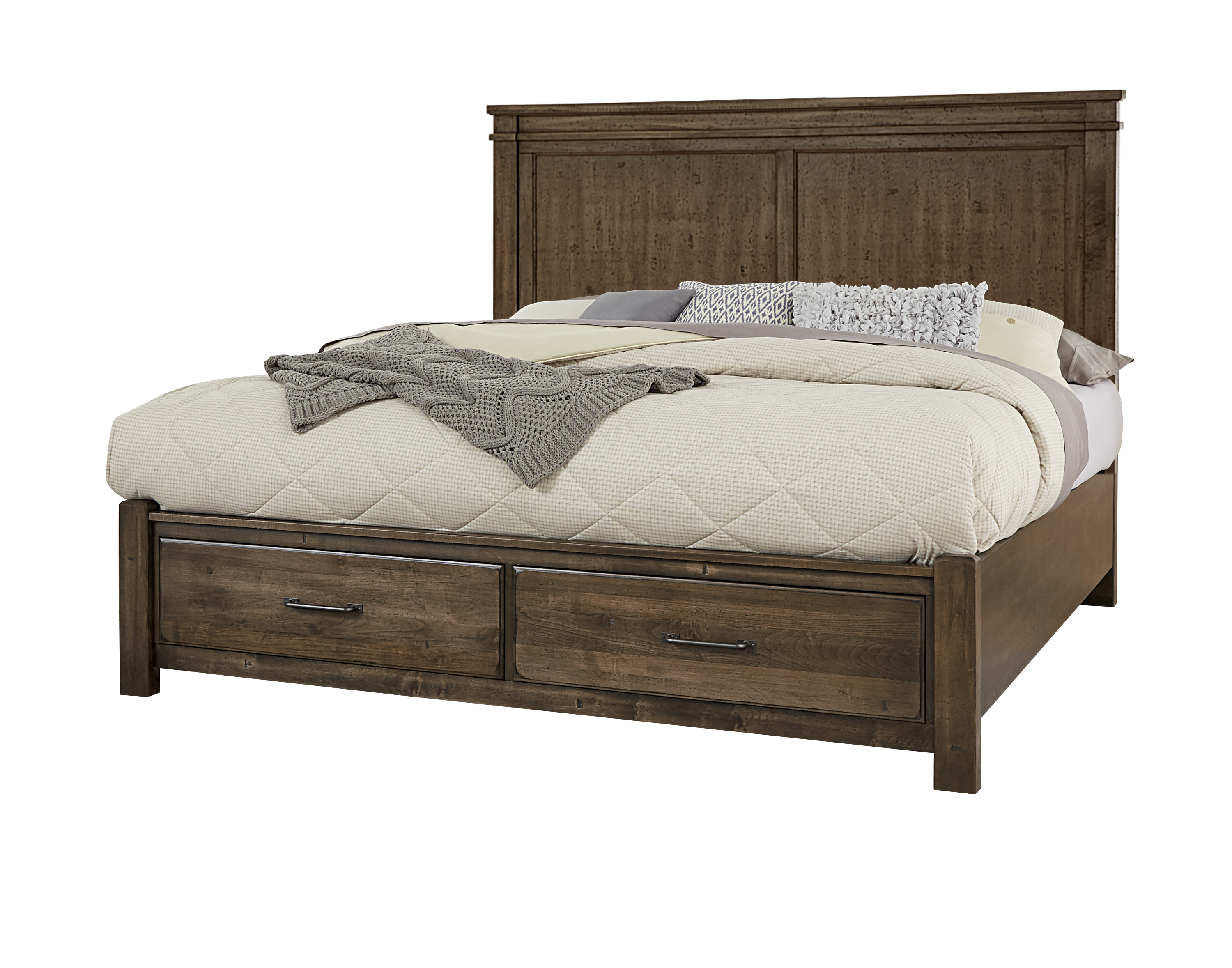 Model: 170-066B | Artisan & Post by Vaughan-Bassett Storage Ftbd 6/6 - 2 Drwr