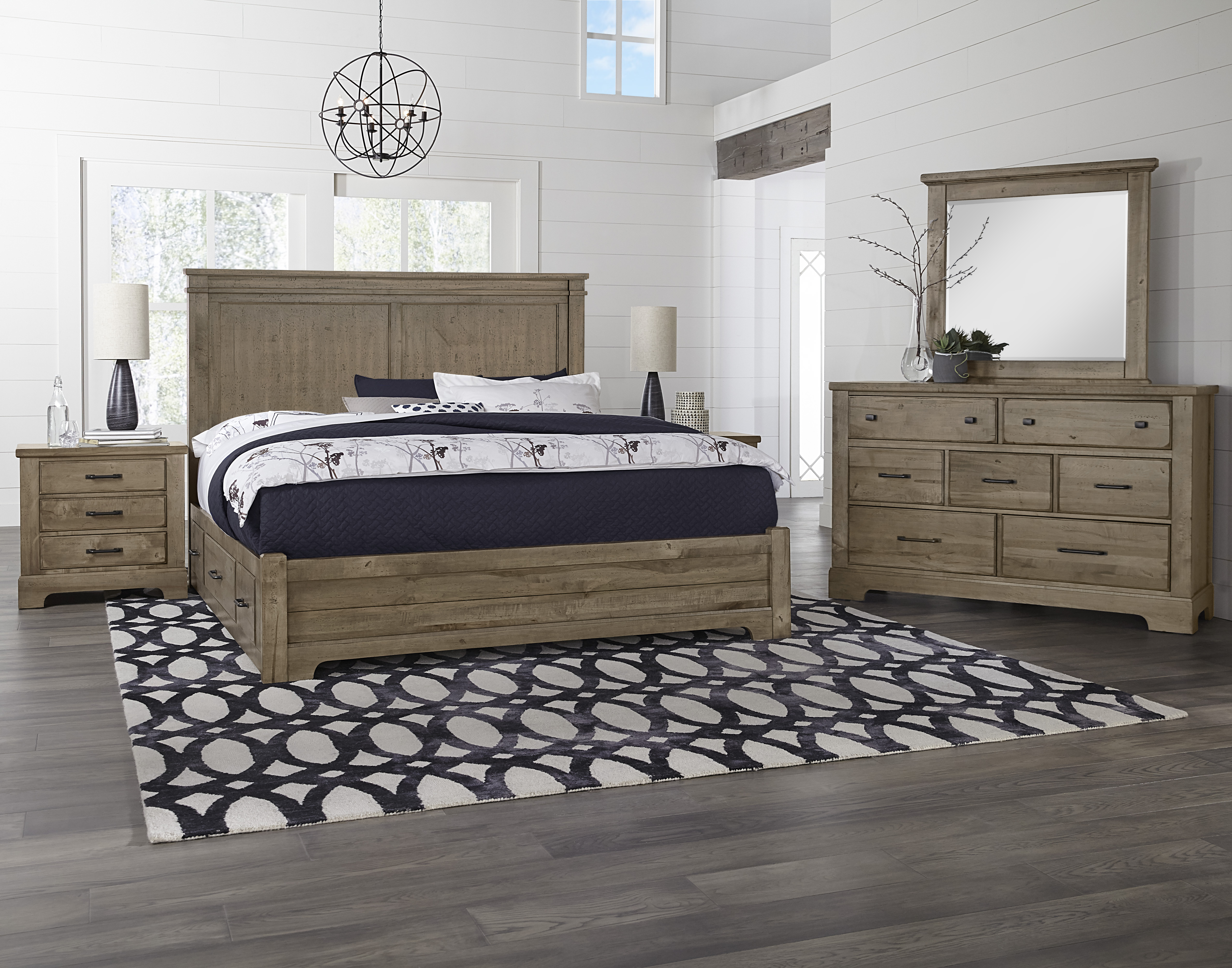 Model: 172-661 | Artisan & Post by Vaughan-Bassett Mansion Hdbd 6/6